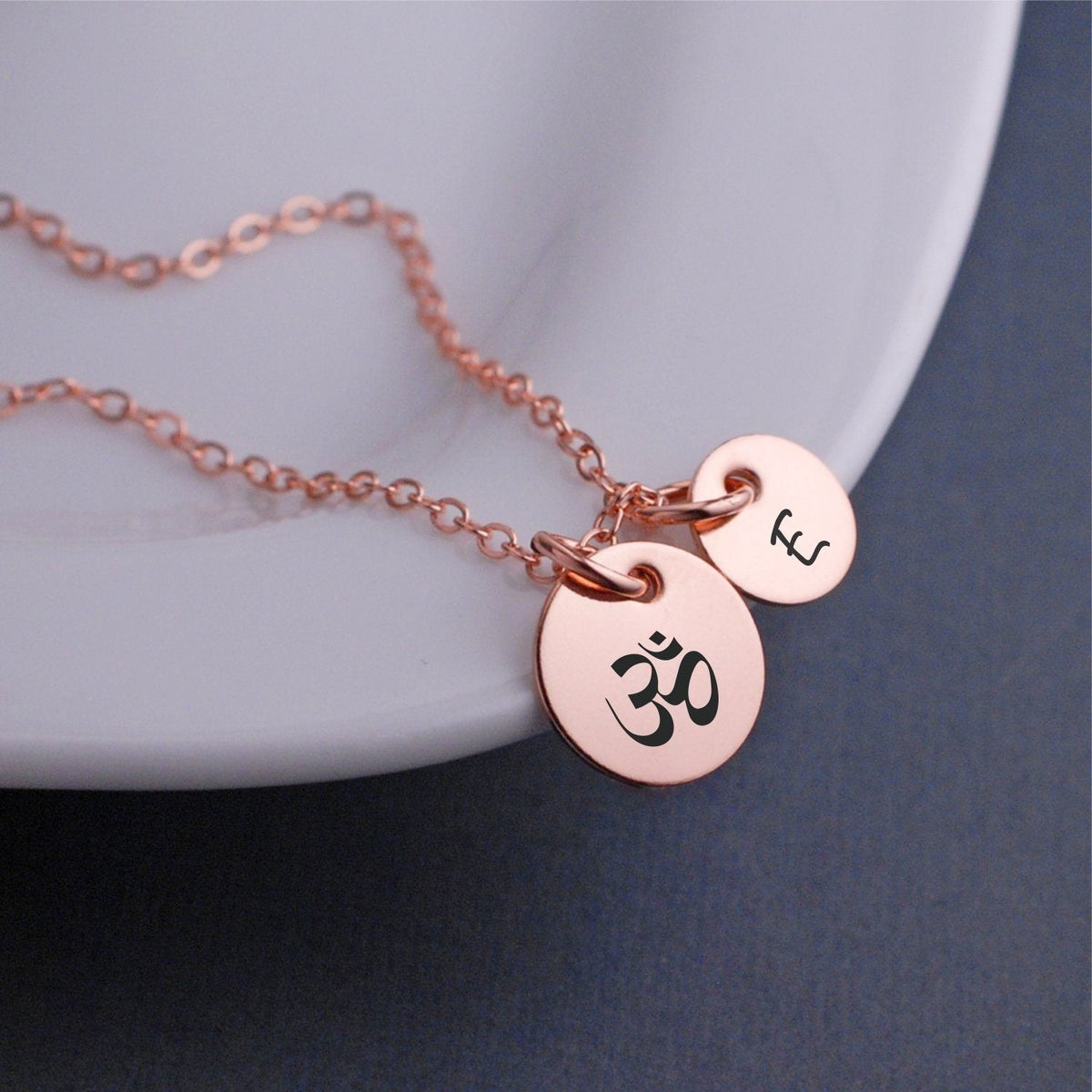 Om Necklace – Necklace – georgiedesigns