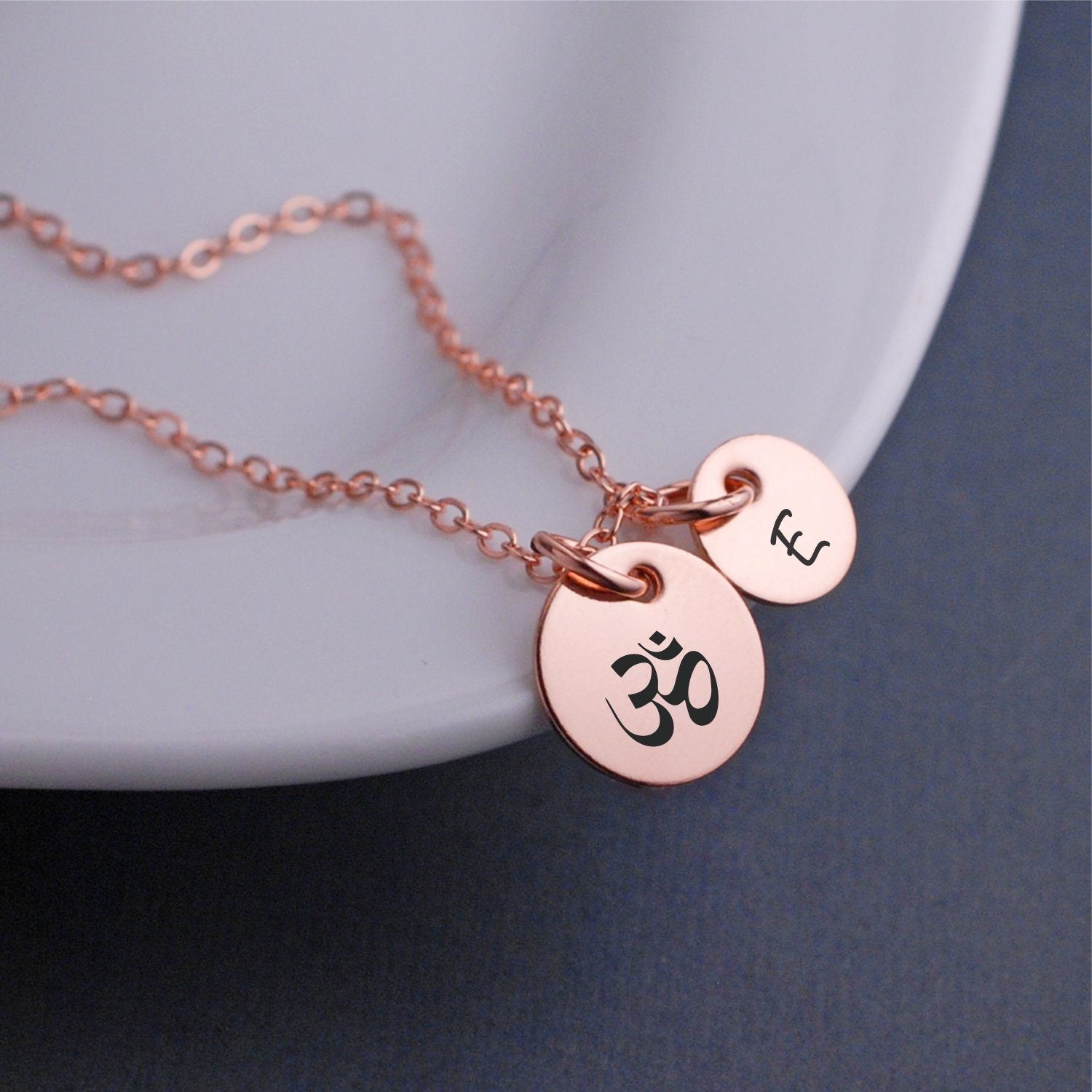 Om Necklace – Necklace – georgiedesigns