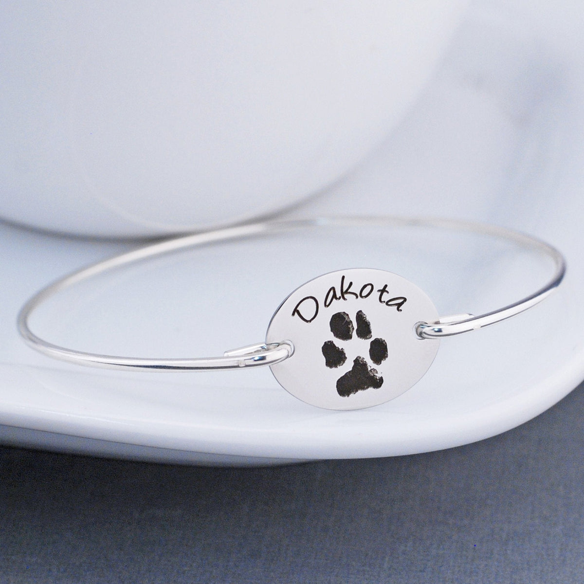 Your Pet&#39;s Paw Print Bracelet – bracelet – Love, Georgie