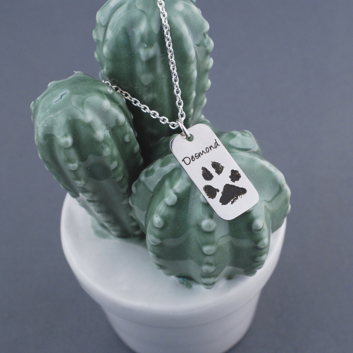 Your Pet's Paw Print Necklace – Necklace – Love, Georgie