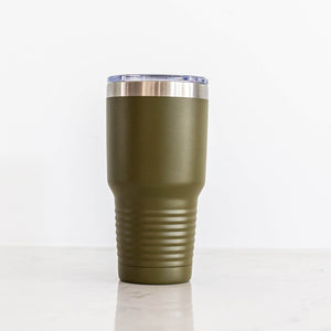 30 oz. Insulated Ringneck Tumbler with Initial