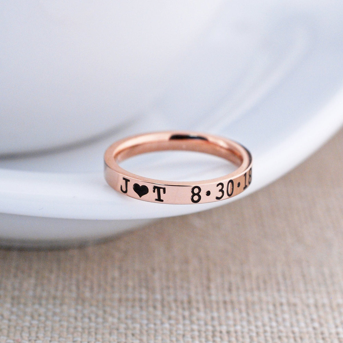 Anniversary Ring - 3mm – Ring – Love, Georgie