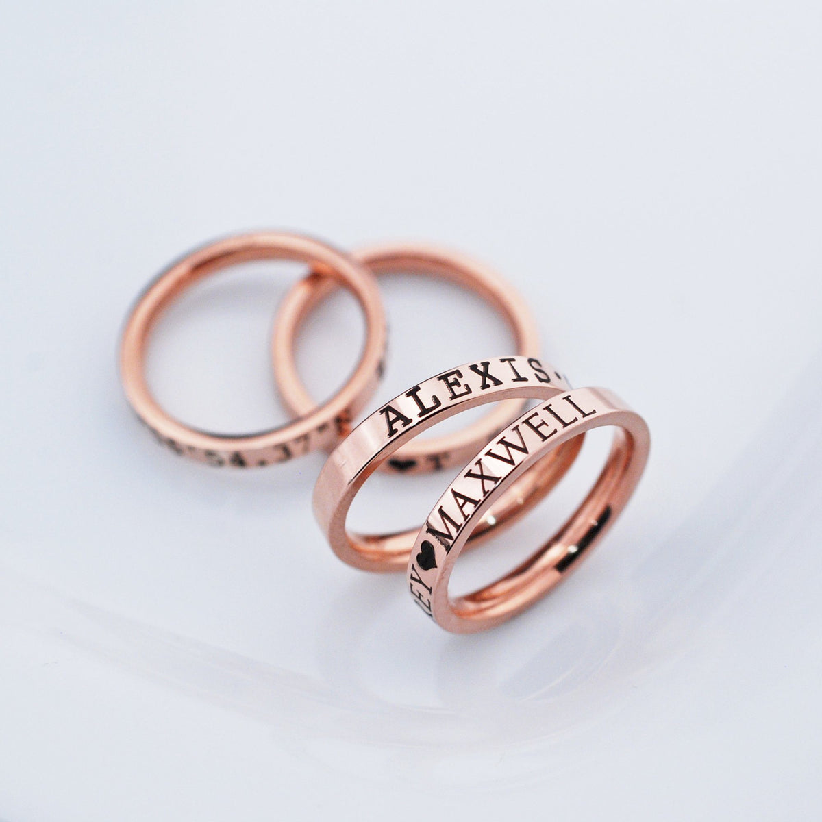 Name Ring - 3mm – Ring – Love, Georgie