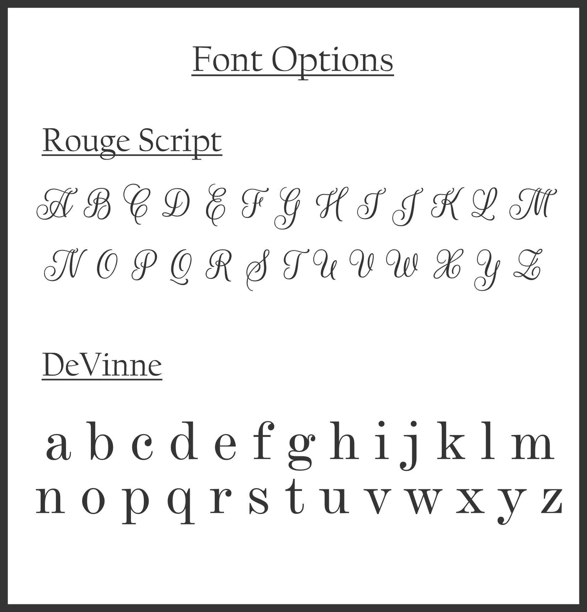 Bamboo Charcuterie Board with Initial - 9 x 12 inches