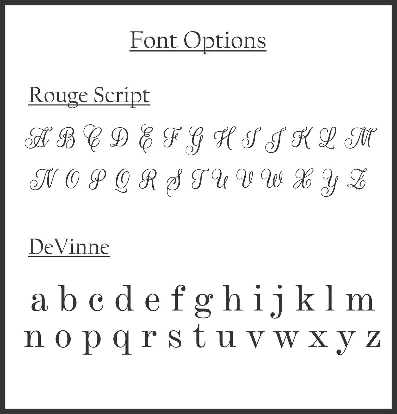 Bamboo Charcuterie Board with Initial - 9 x 12 inches