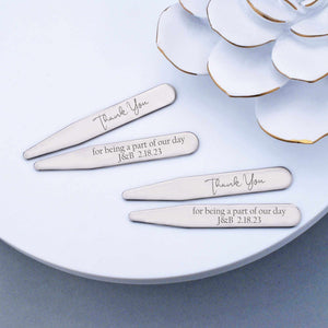Thank You for Being Part of Our Day - Collar Stays