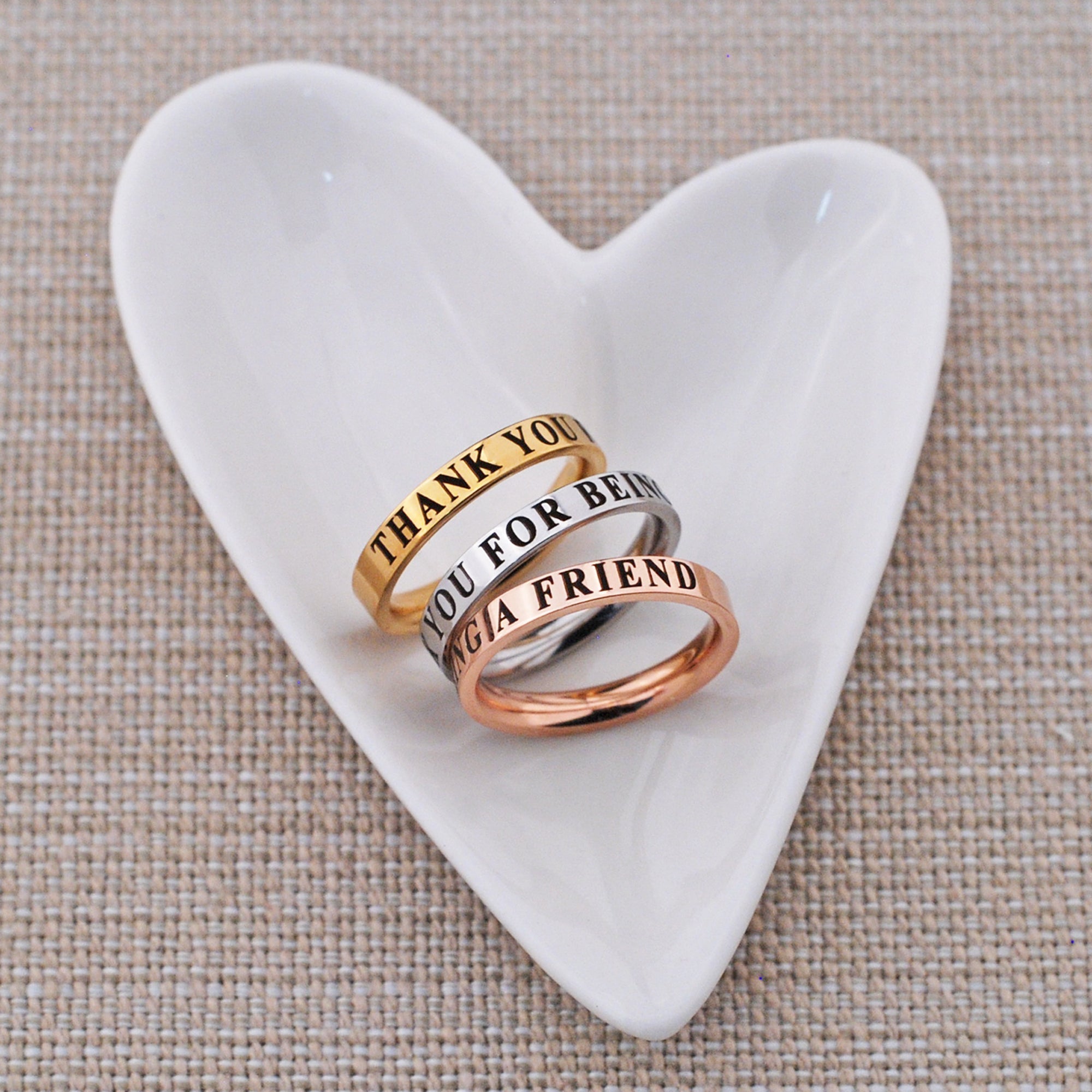 Thank You for Being a Friend Ring – Ring – Love, Georgie