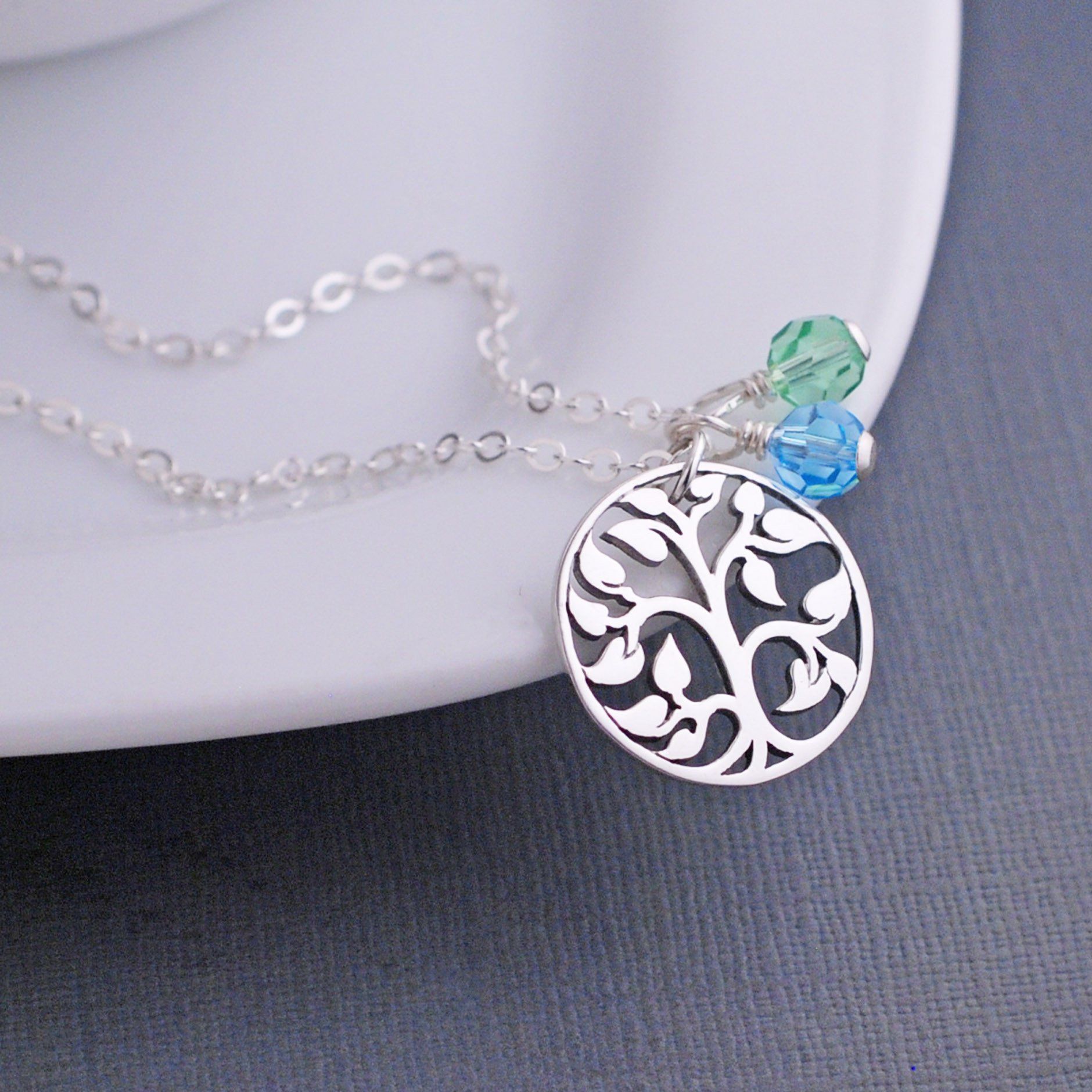 Tree Of Life Necklace Resin Plastic Water Drop Pendant Necklaces Women's  Jewelry | eBay