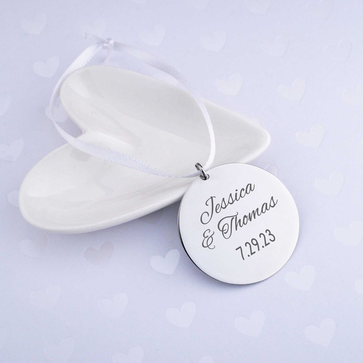 Wedding Vows Christmas Ornament