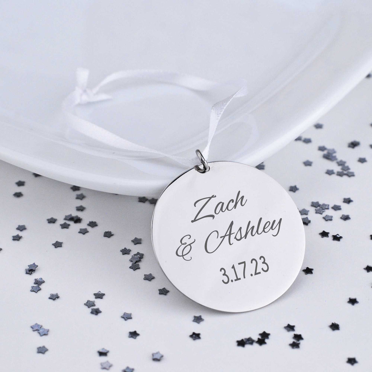 Wedding Vows Christmas Ornament