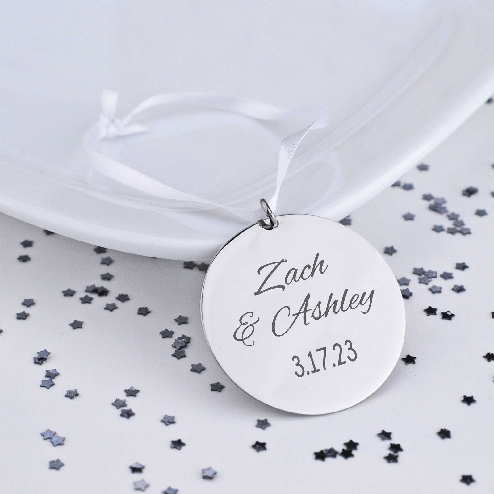 Wedding Vows Christmas Ornament