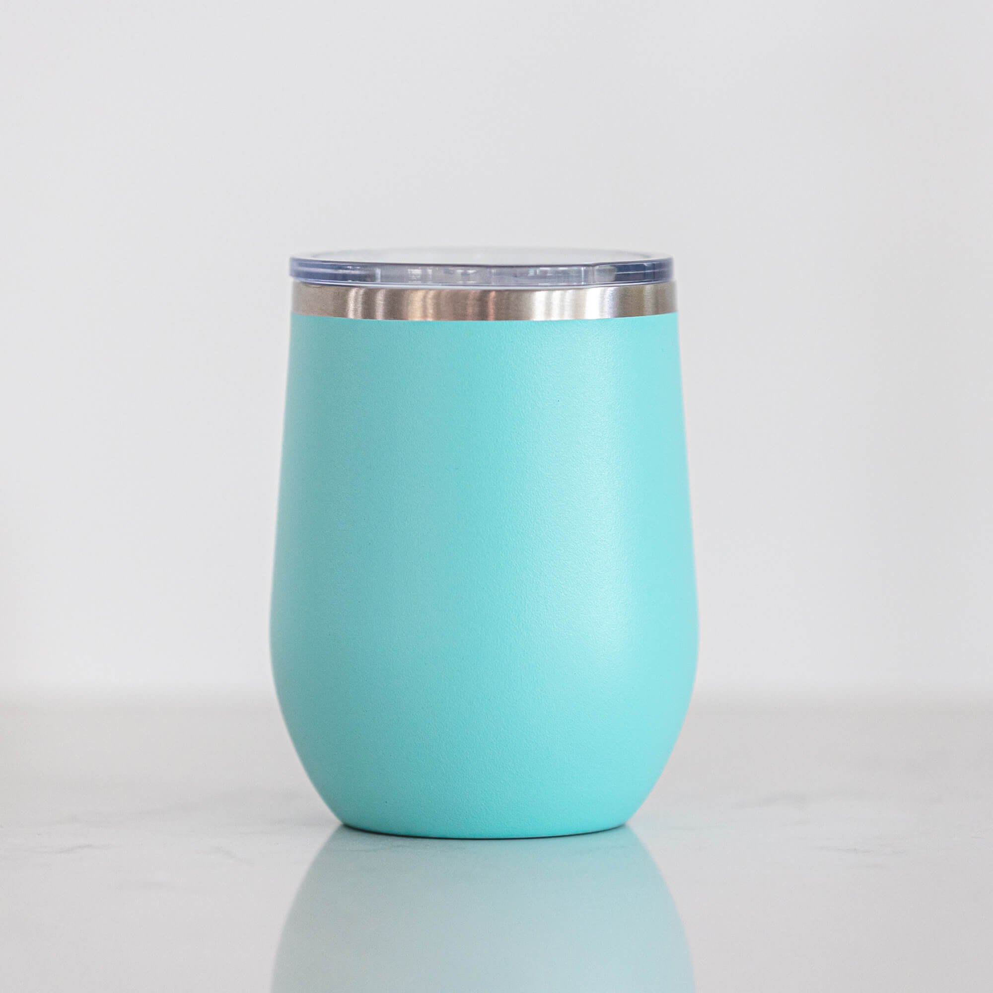 Insulated Wine Tumbler with Initial - 12 oz.