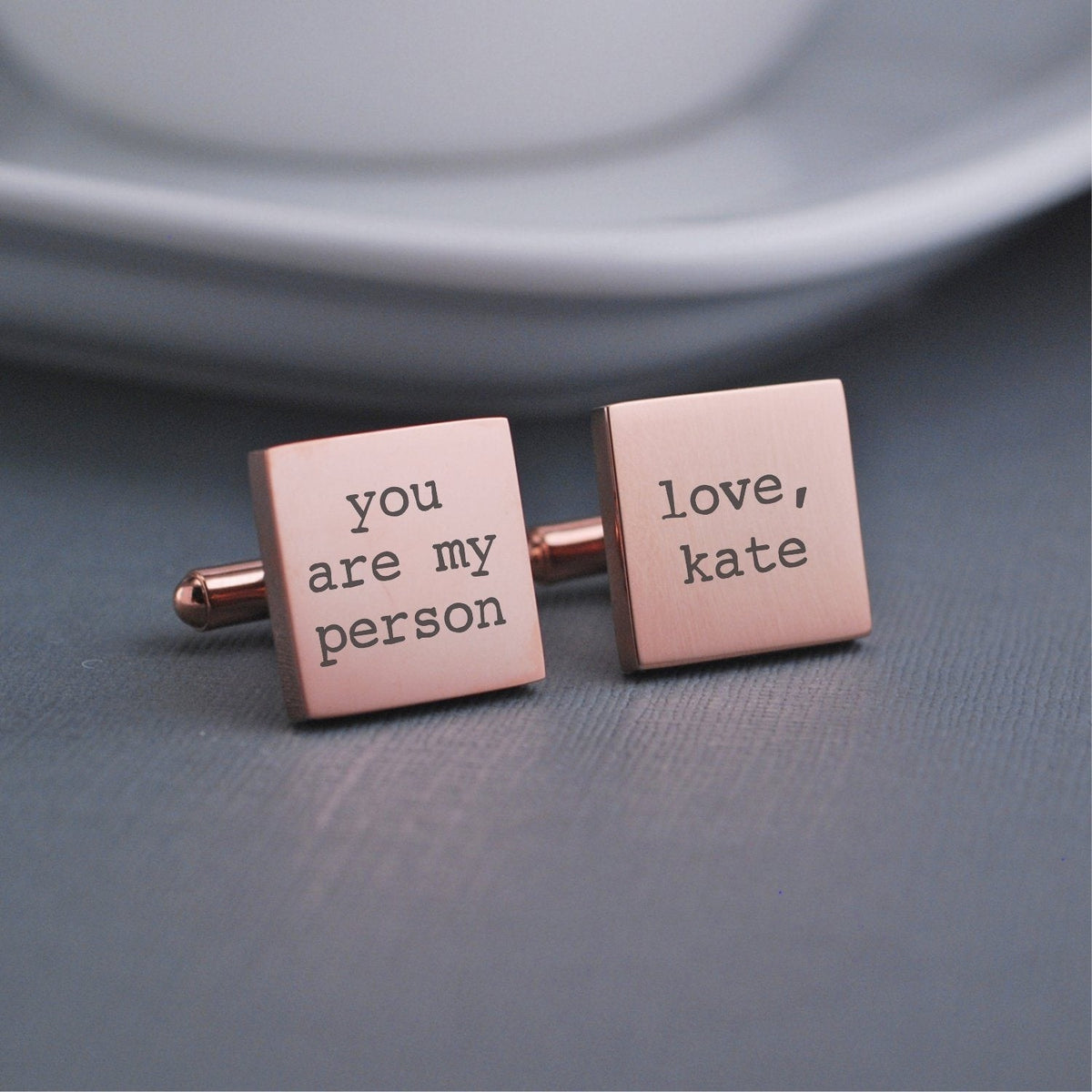 You are My Person Cufflinks – Cuff Links – Love, Georgie