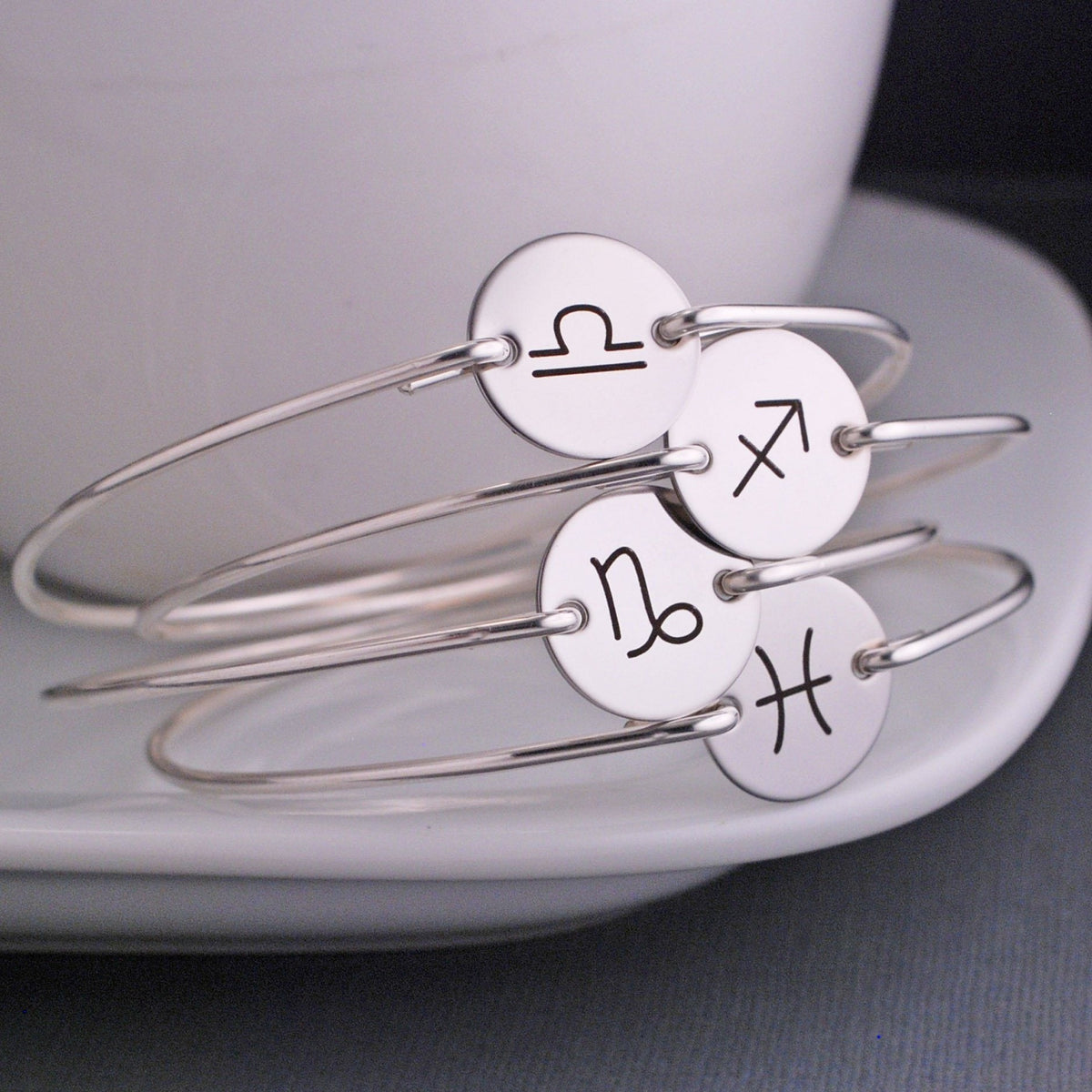 Zodiac Bangle Bracelet – bracelet – Love, Georgie
