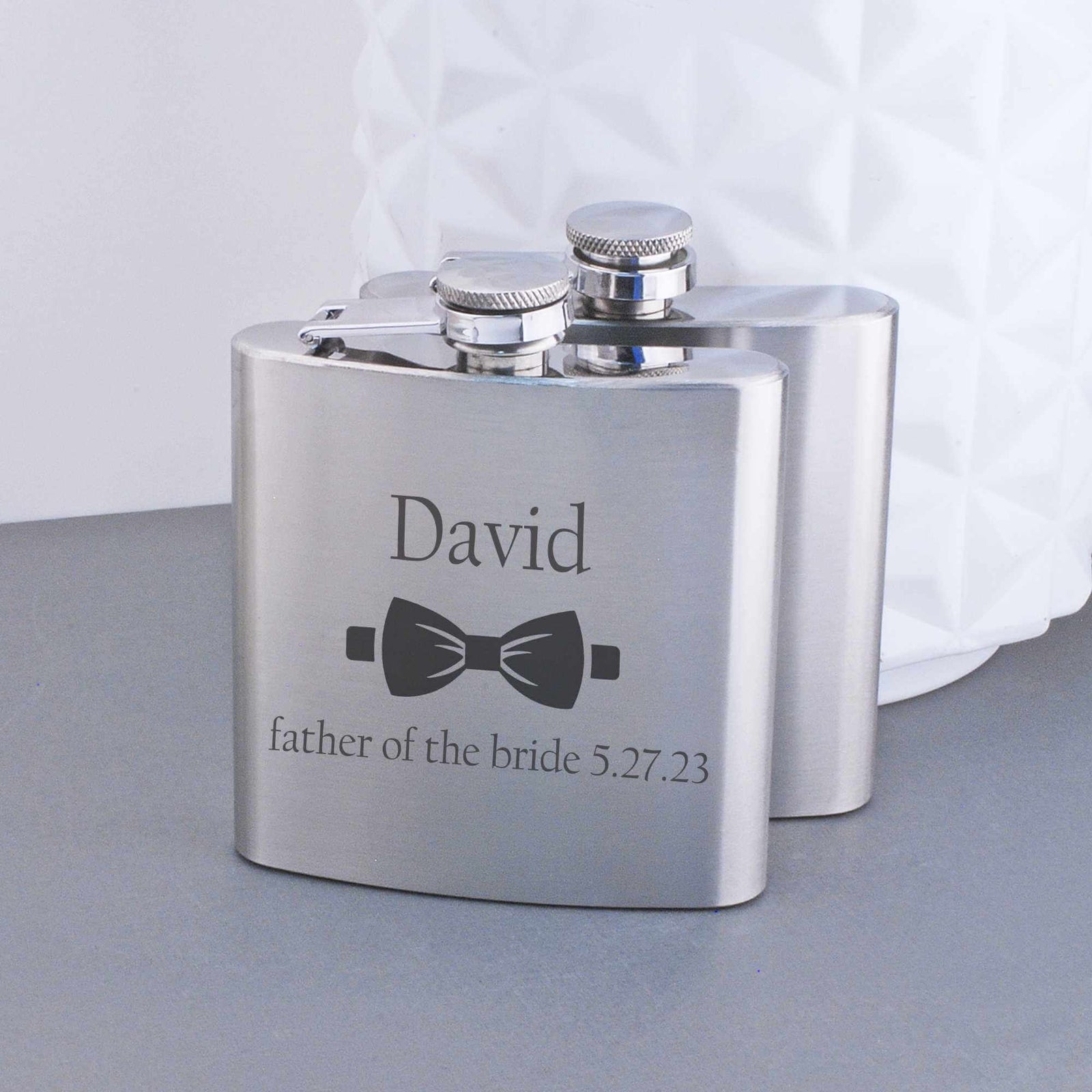 Groomsman's Bowtie Flask