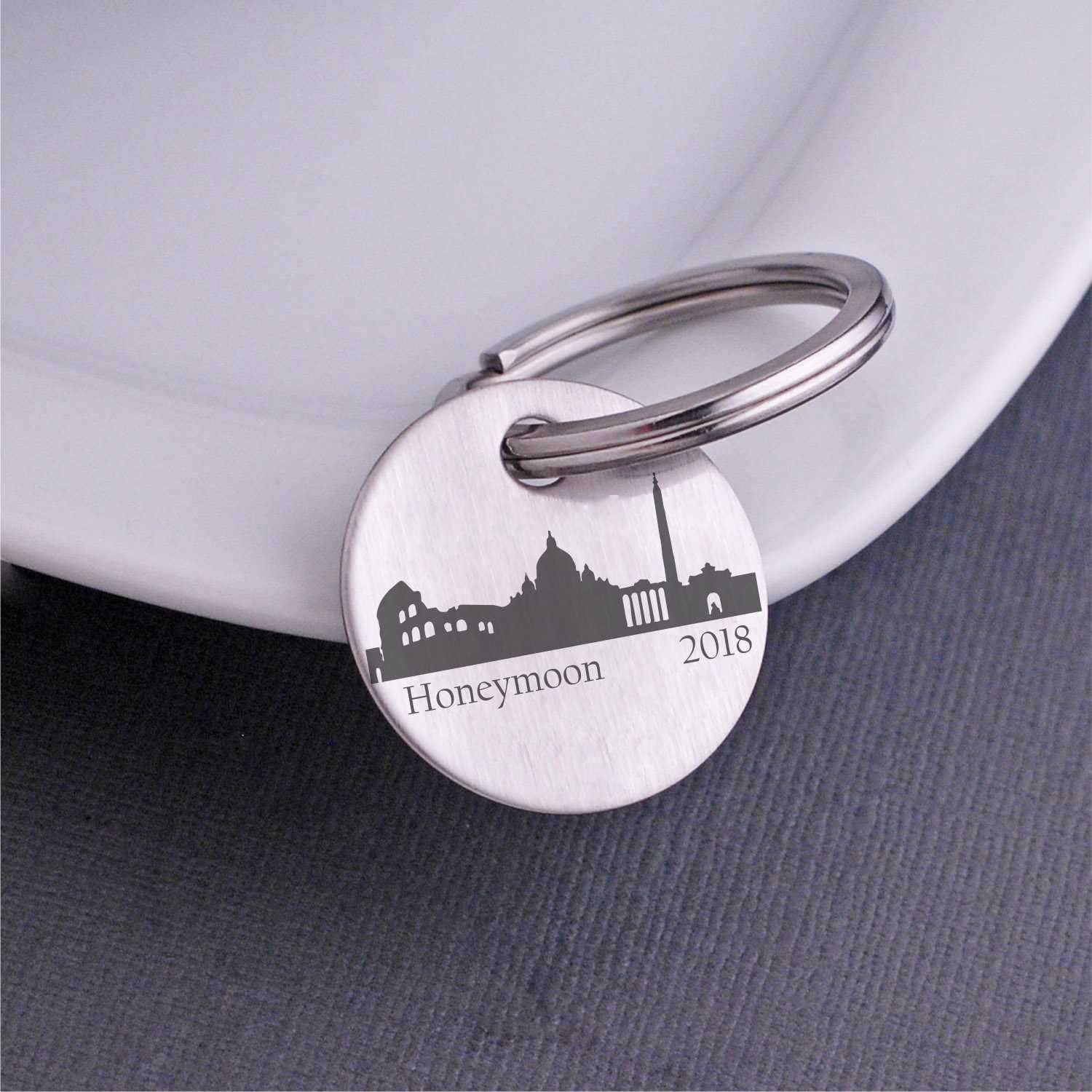 Custom City Skyline Keychain – Keychain – Love, Georgie