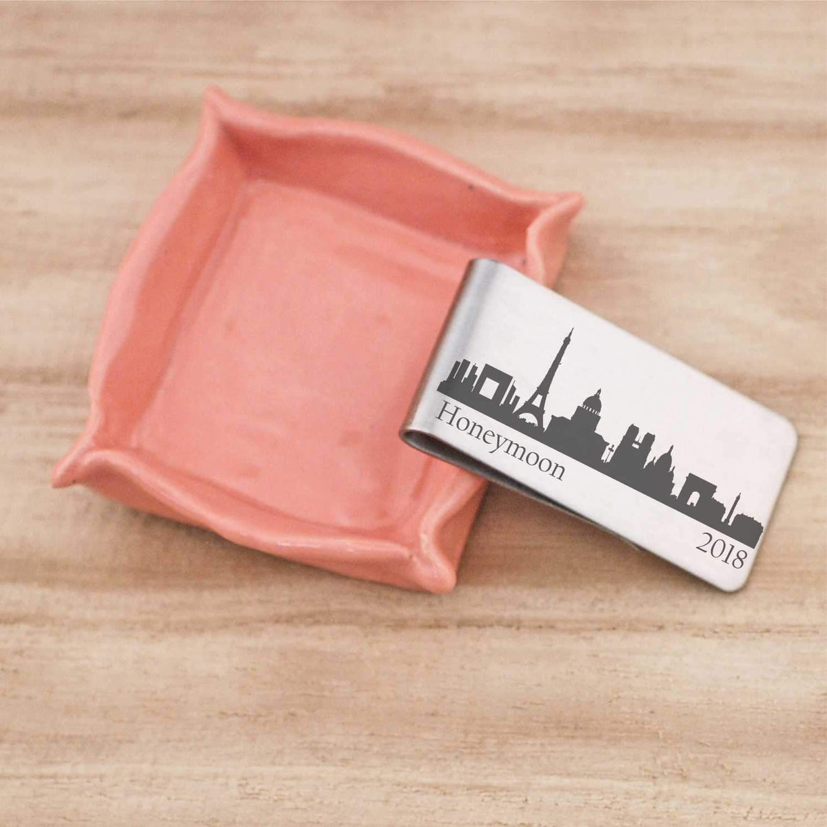 Custom Money Clip: City Skyline – Money Clip – Love, Georgie