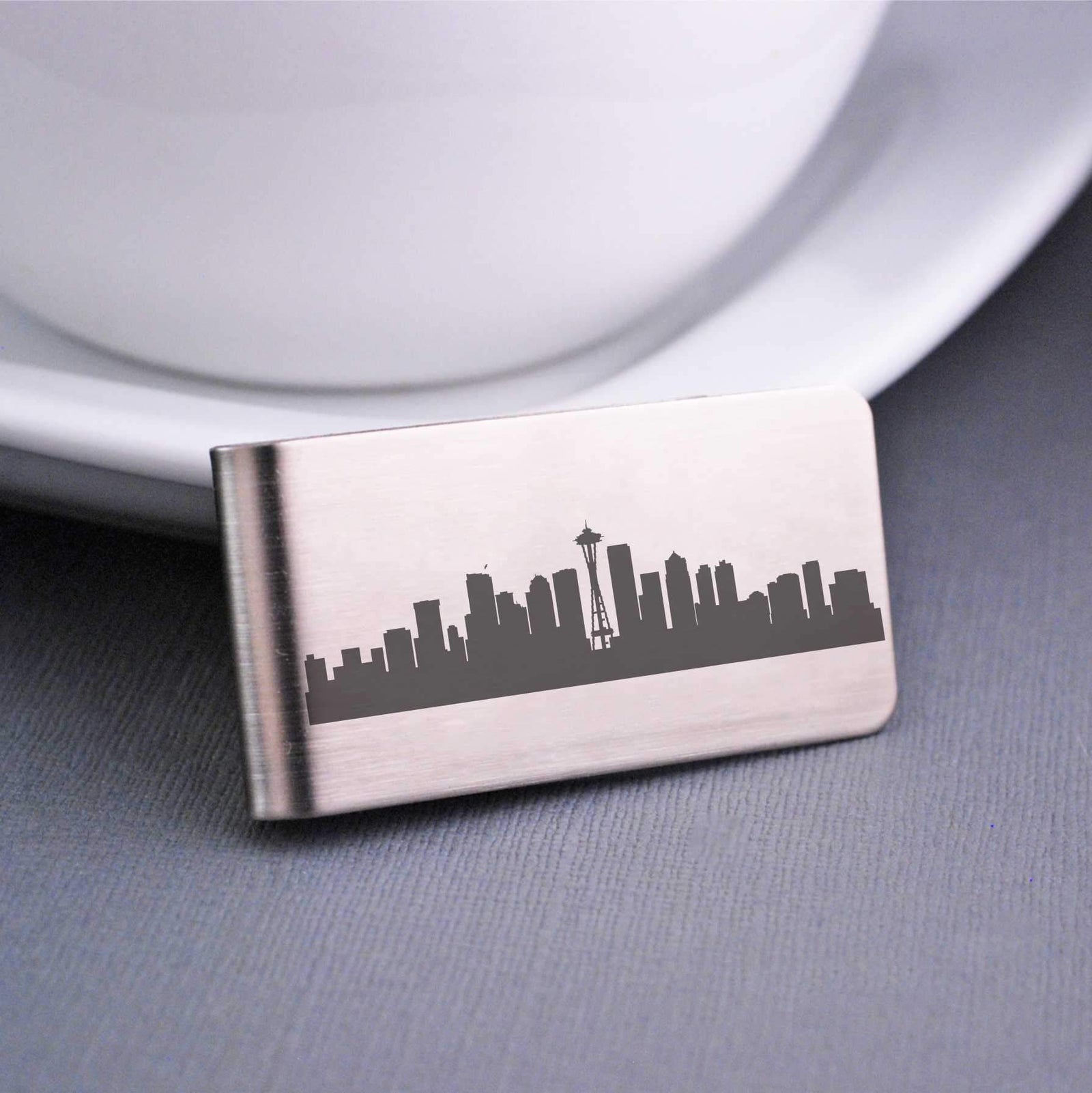 Custom Money Clip: City Skyline – Money Clip – Love, Georgie