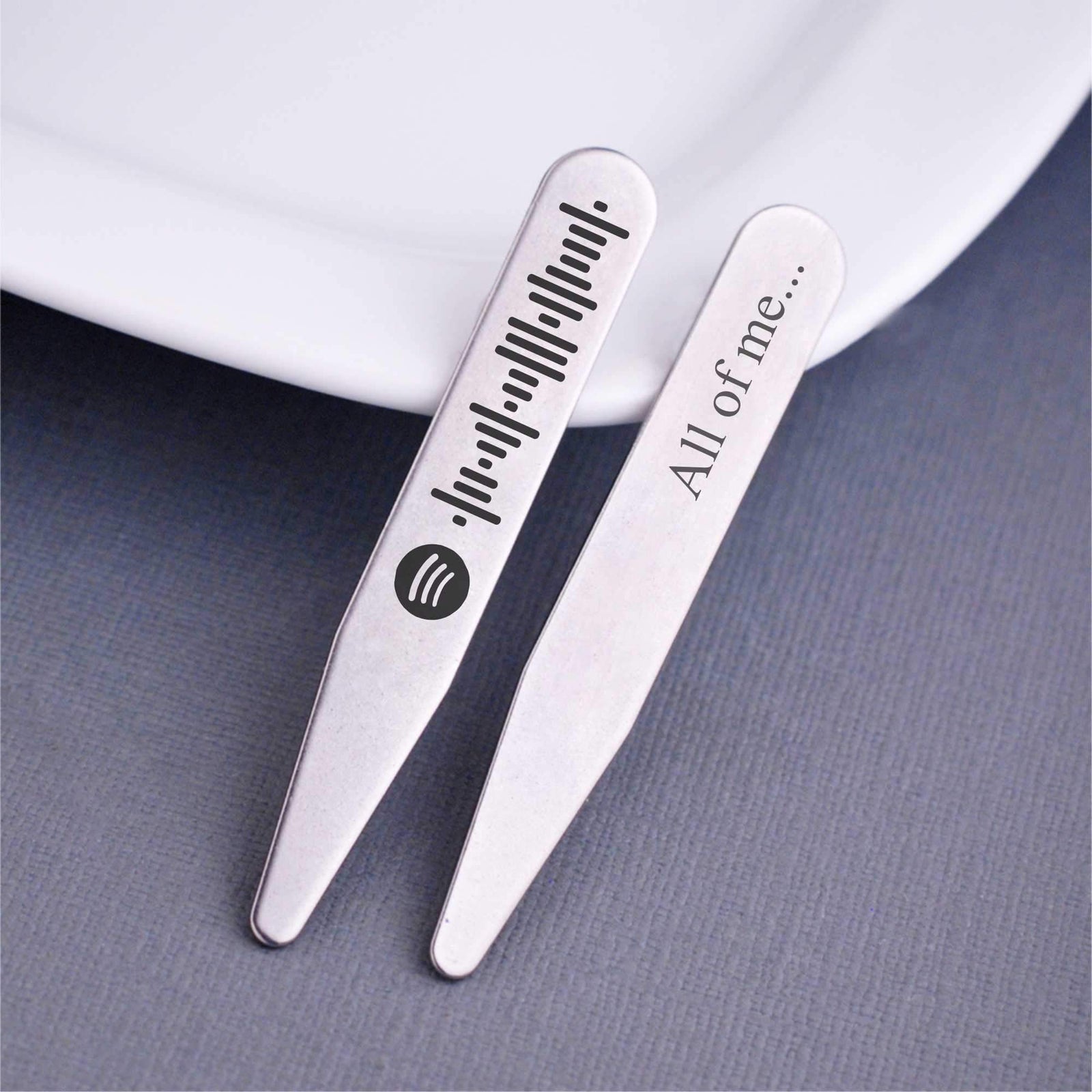 Spotify Code Collar Stays – – Love, Georgie