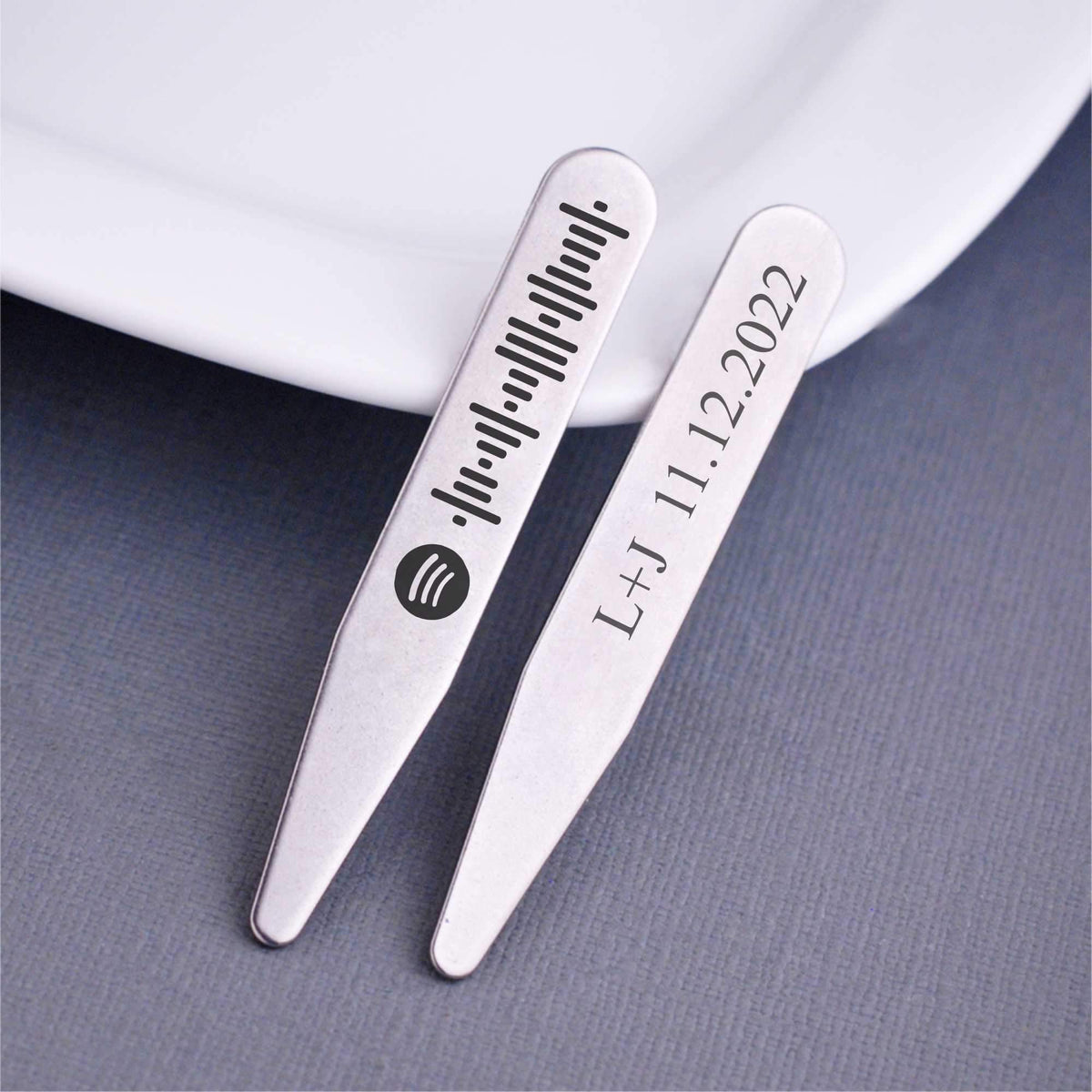 Spotify Code Collar Stays – – Love, Georgie