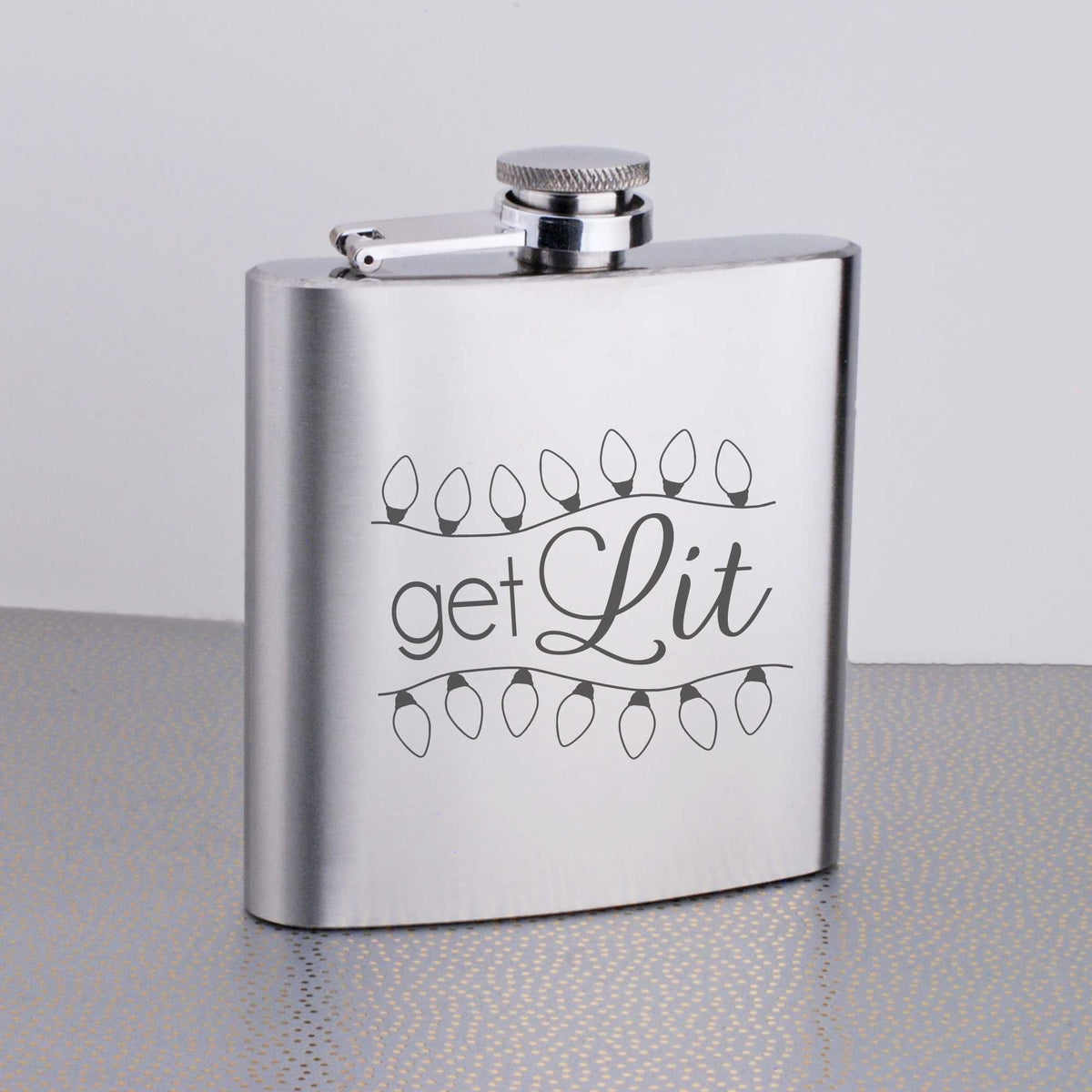 Get Lit' - Flask Christmas Gift – Flask – Love, Georgie