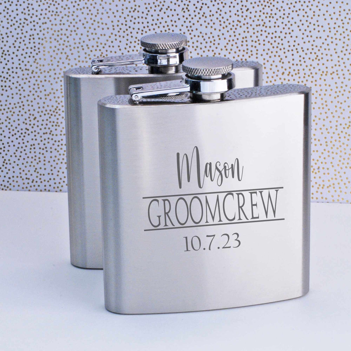 Groomcrew - Groomsman's Flask