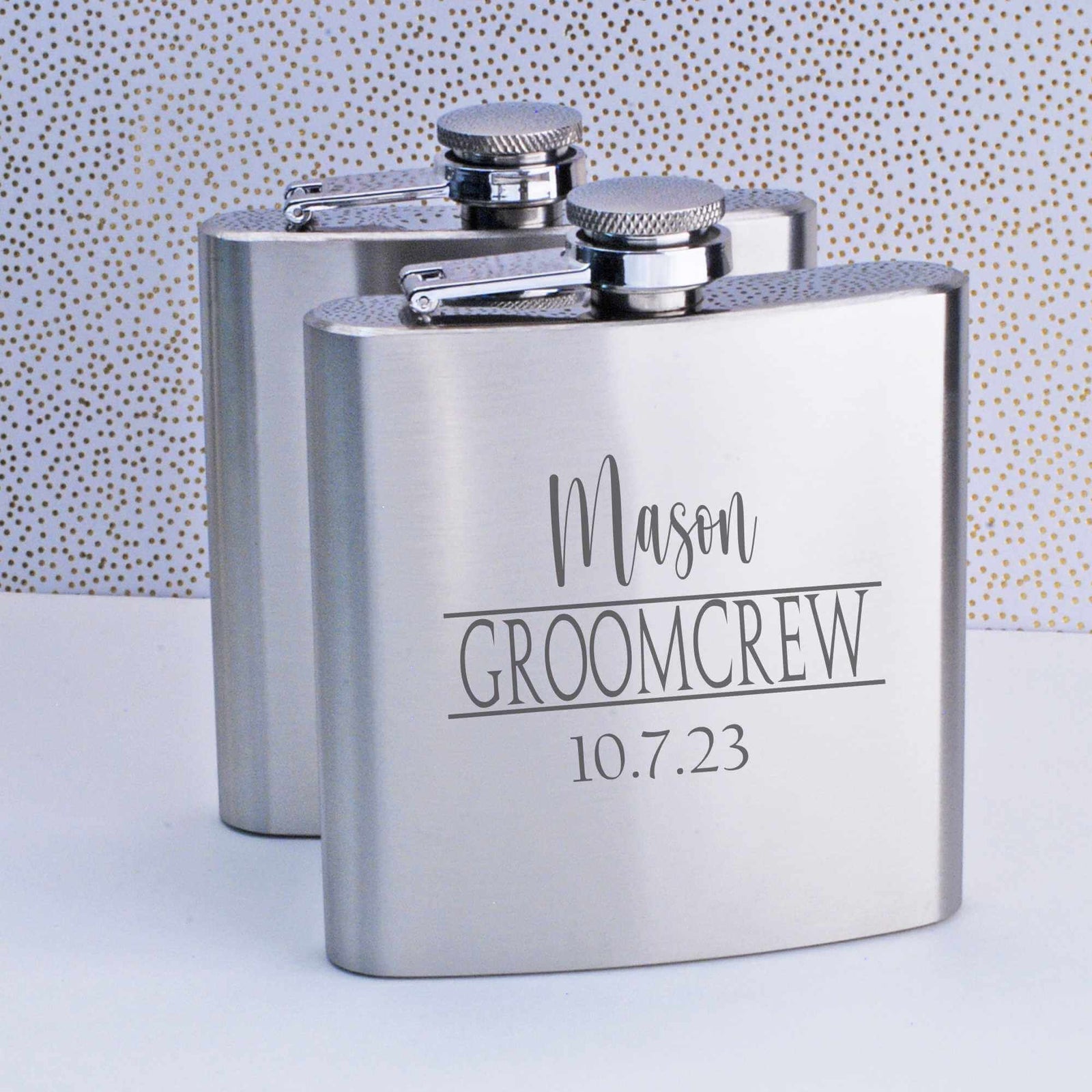 Groomcrew - Groomsman's Flask