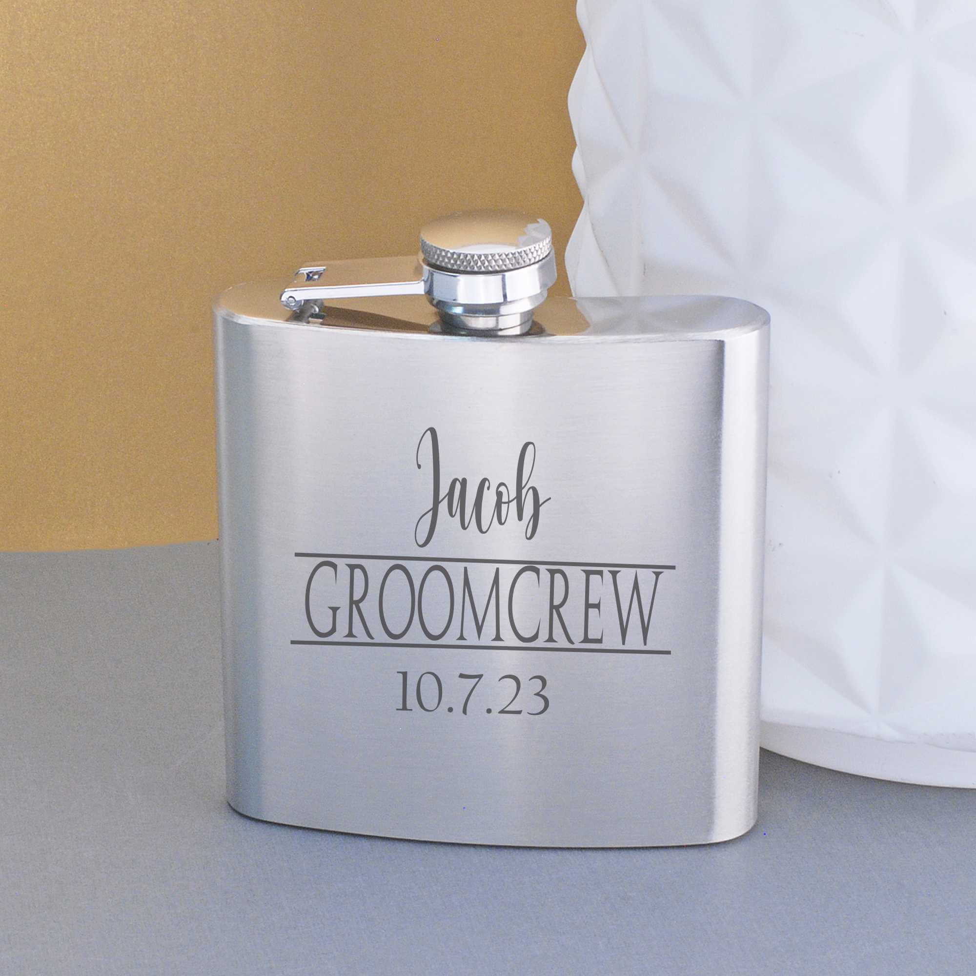 Groomcrew - Groomsman's Flask