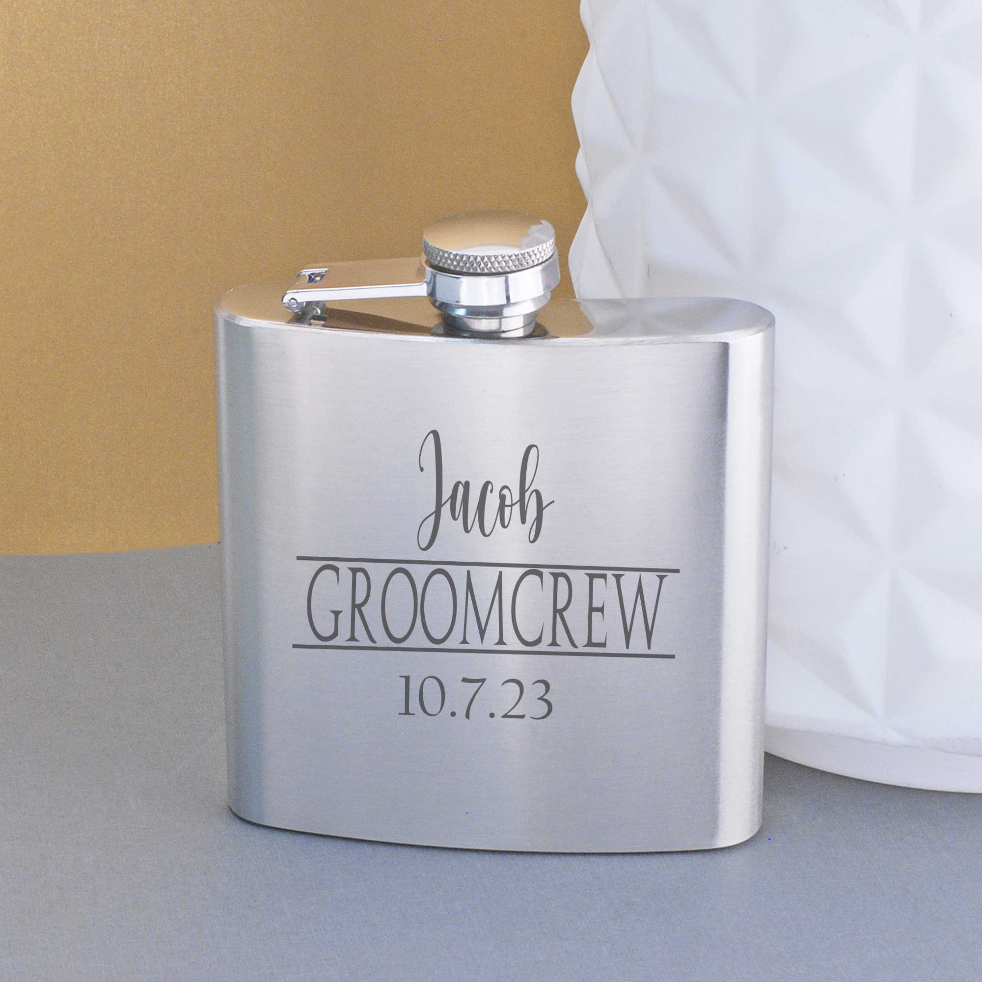 Groomsmen Hip Flask – Koko Belles Groomsmen Hip Flask – Koko Belles