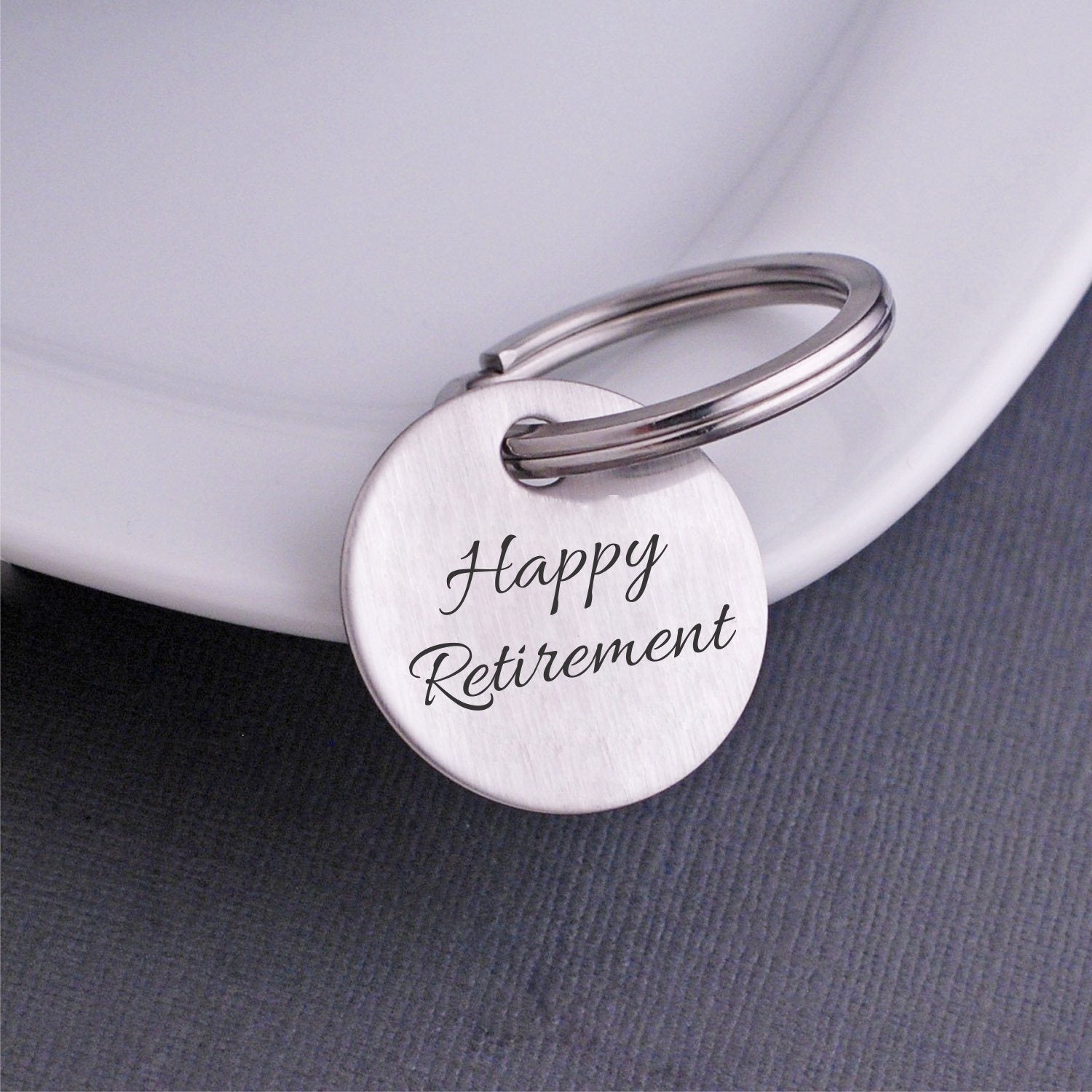 Retirement Keychain - Happy Retirement – Keychain – Love, Georgie