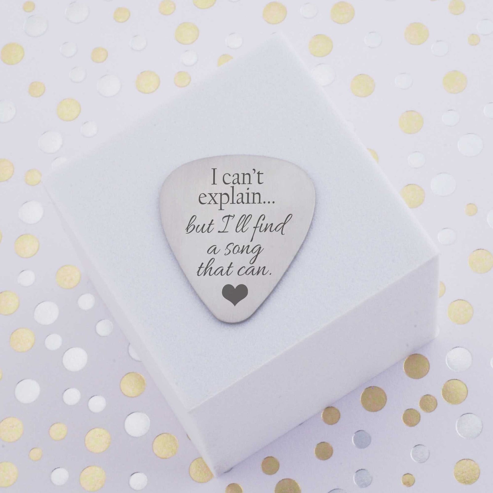 Engraved Guitar Pick - Gift for Guitarist – Guitar Pick – Love Georgie