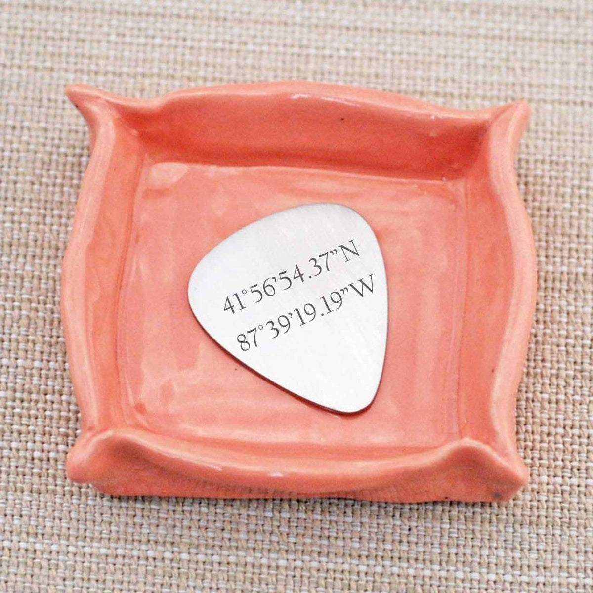Guitar Pick - Latitude Longitude – guitar pick – Love Georgie