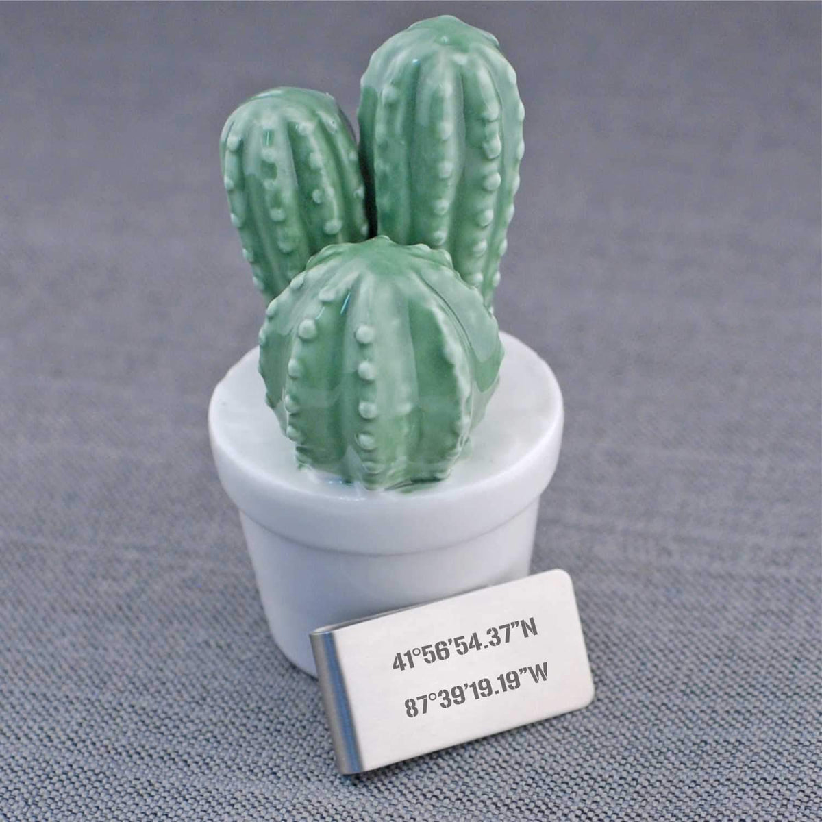 Latitude Longitude Money Clip – Money Clip – Love, Georgie