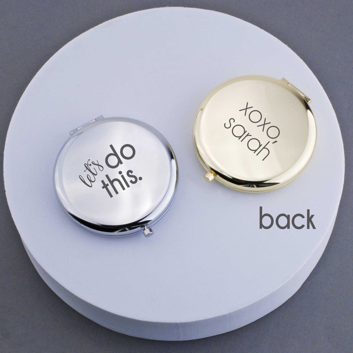 Let's Do This' - Pocket Mirror - Motivational Gift – Pocket Mirror – Love, Georgie