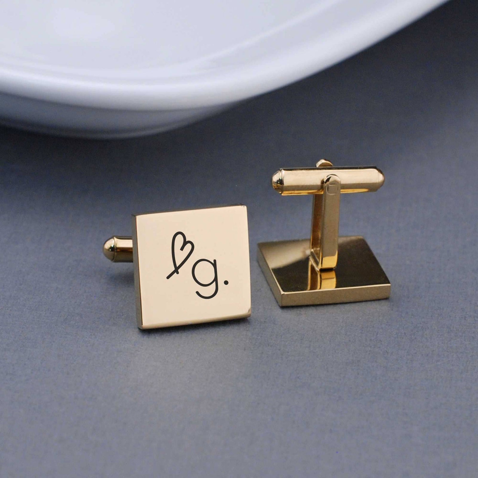 Corporate Logo Cufflinks – Cufflinks – Love, Georgie