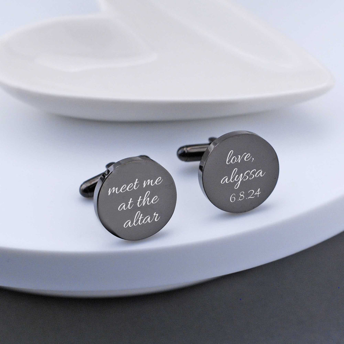 Meet Me at the Altar Cufflinks – Cufflinks – Love, Georgie