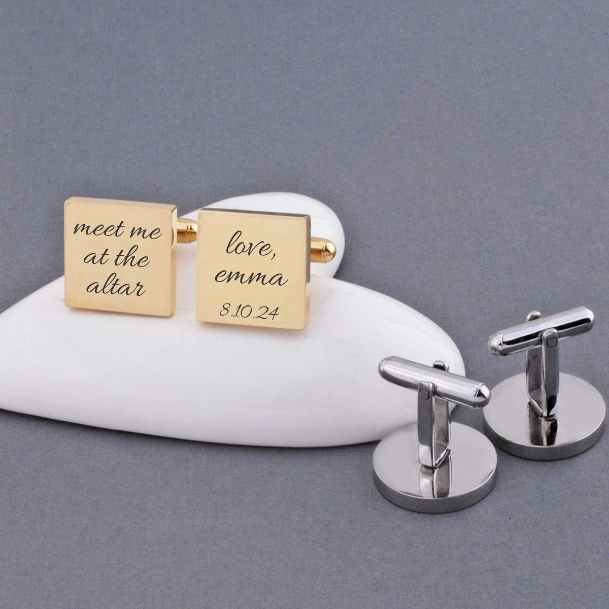 Meet Me at the Altar Cufflinks – Cufflinks – Love, Georgie
