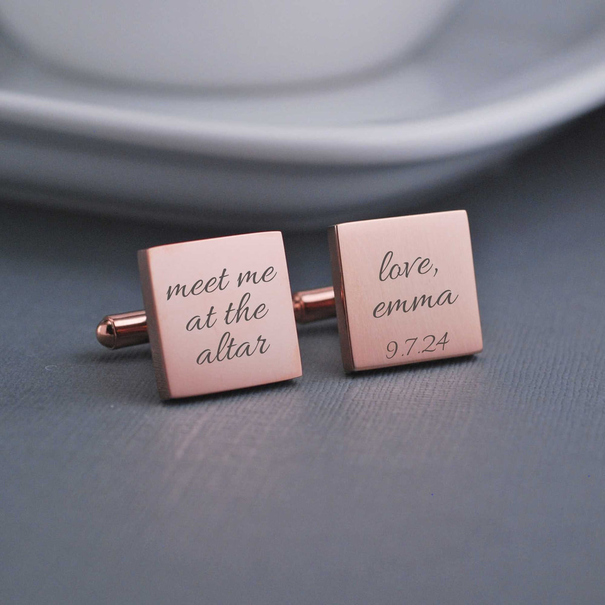 Meet Me at the Altar Cufflinks – Cufflinks – Love, Georgie