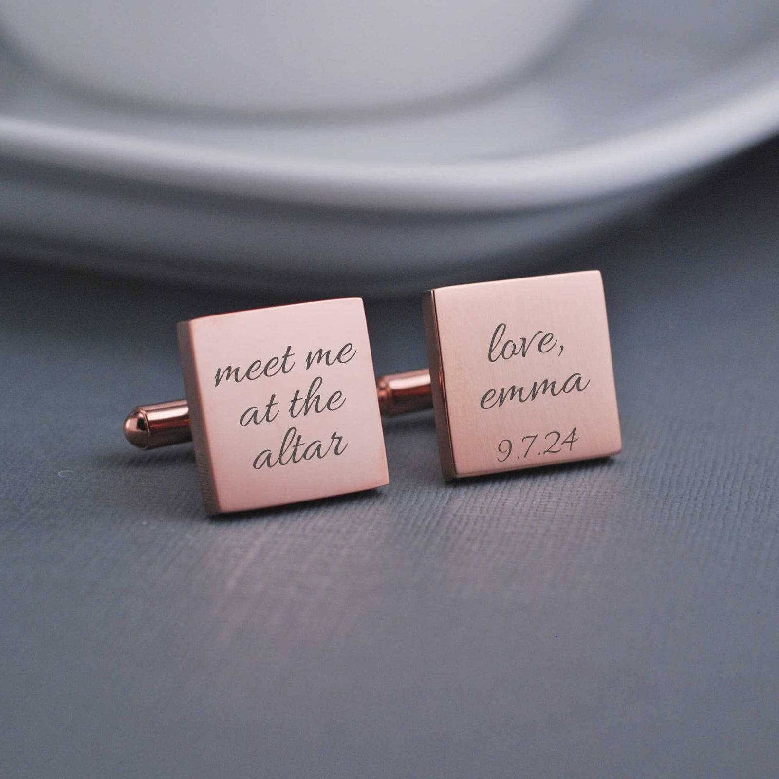 Meet Me at the Altar Cufflinks – Cufflinks – Love, Georgie