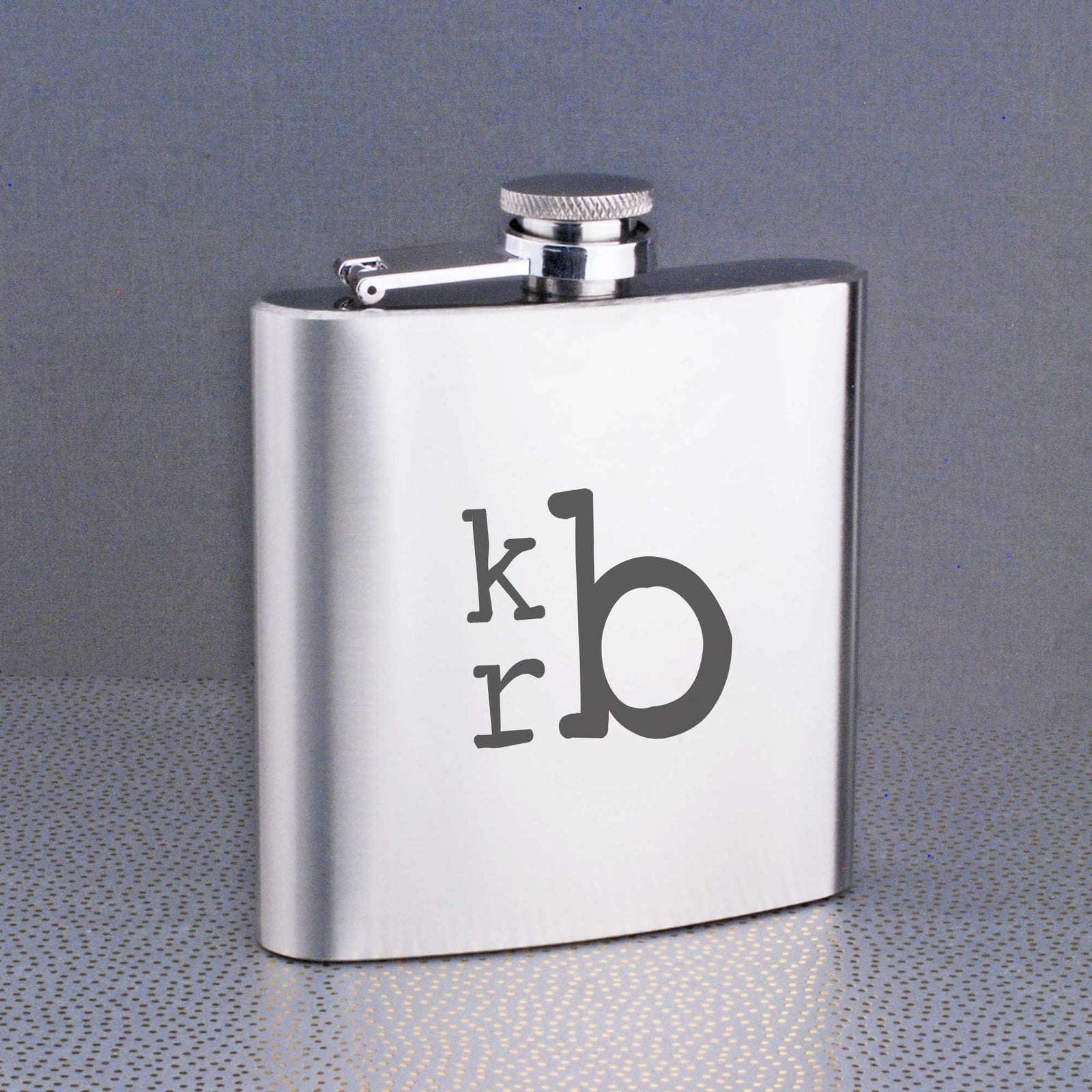 Modern Monogram Flask Gift – Flask – Love, Georgie