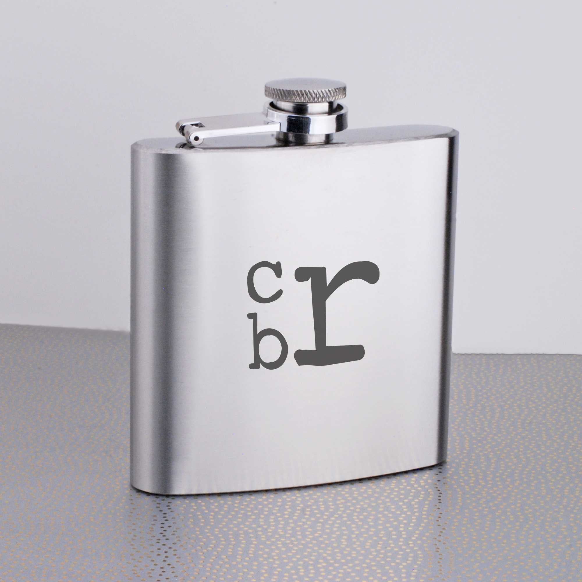 Modern Monogram Flask Gift – Flask – Love, Georgie