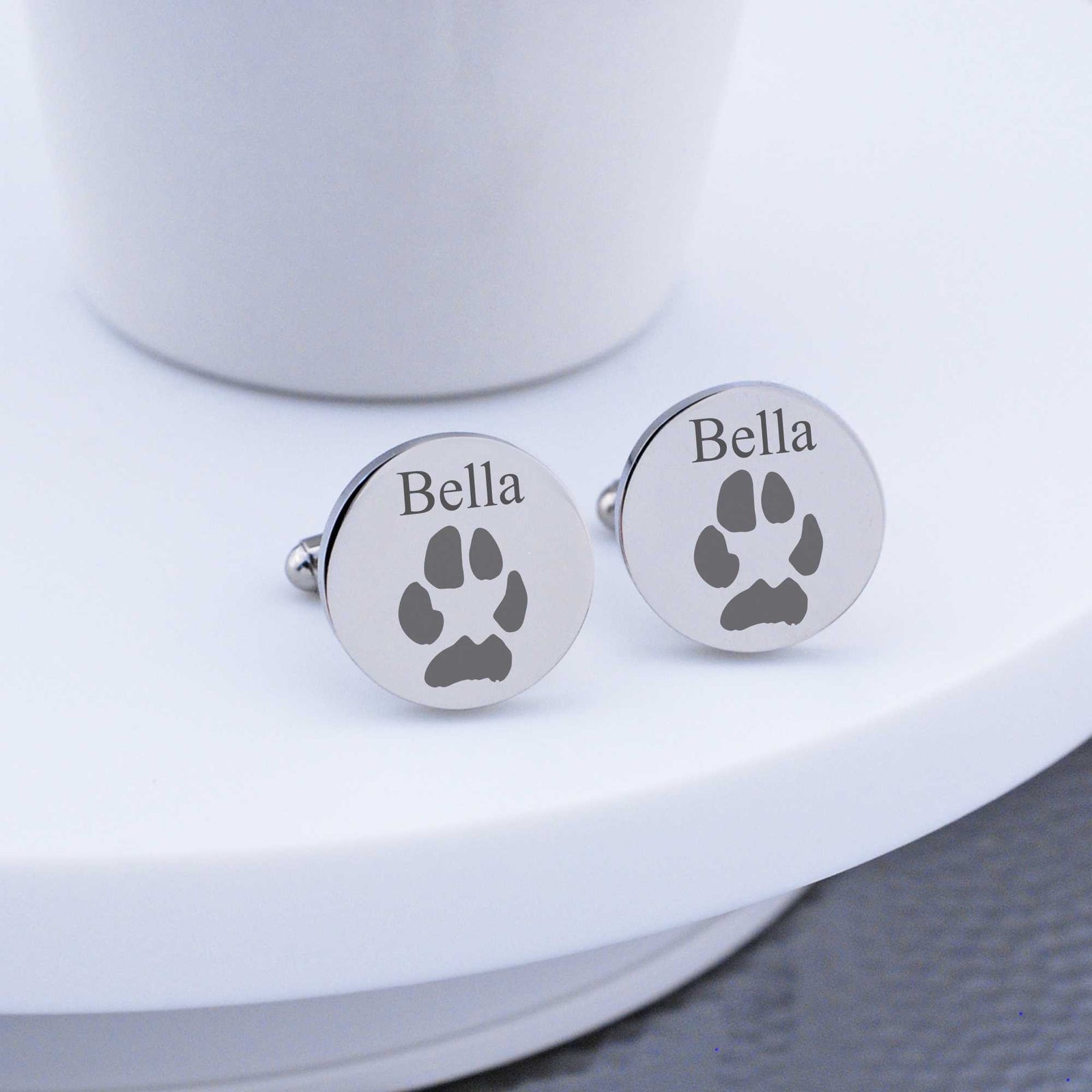 Your Pet's Paw Print - Cufflinks