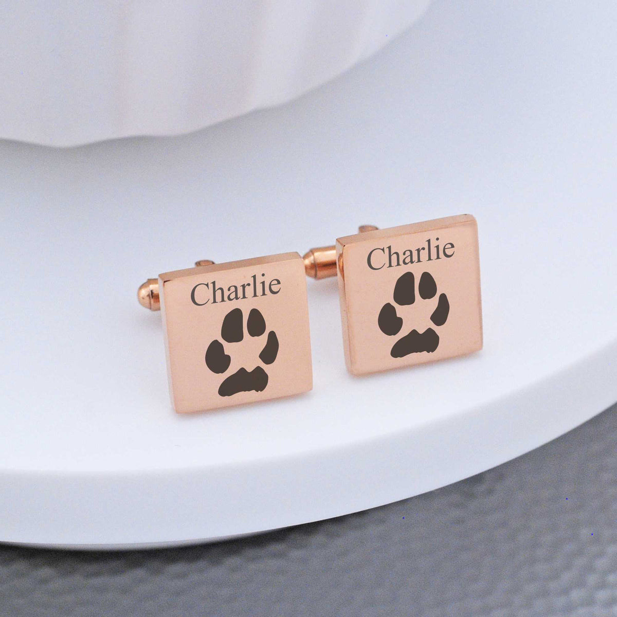 Your Pet's Paw Print - Cufflinks