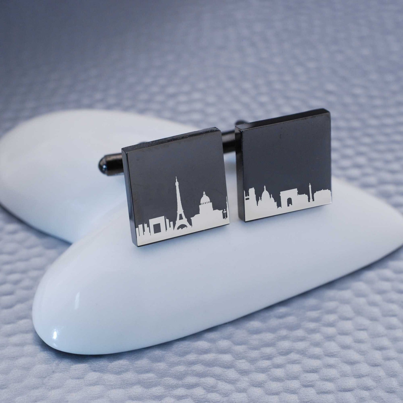 Custom City Skyline Cufflinks – Cufflinks – Love, Georgie