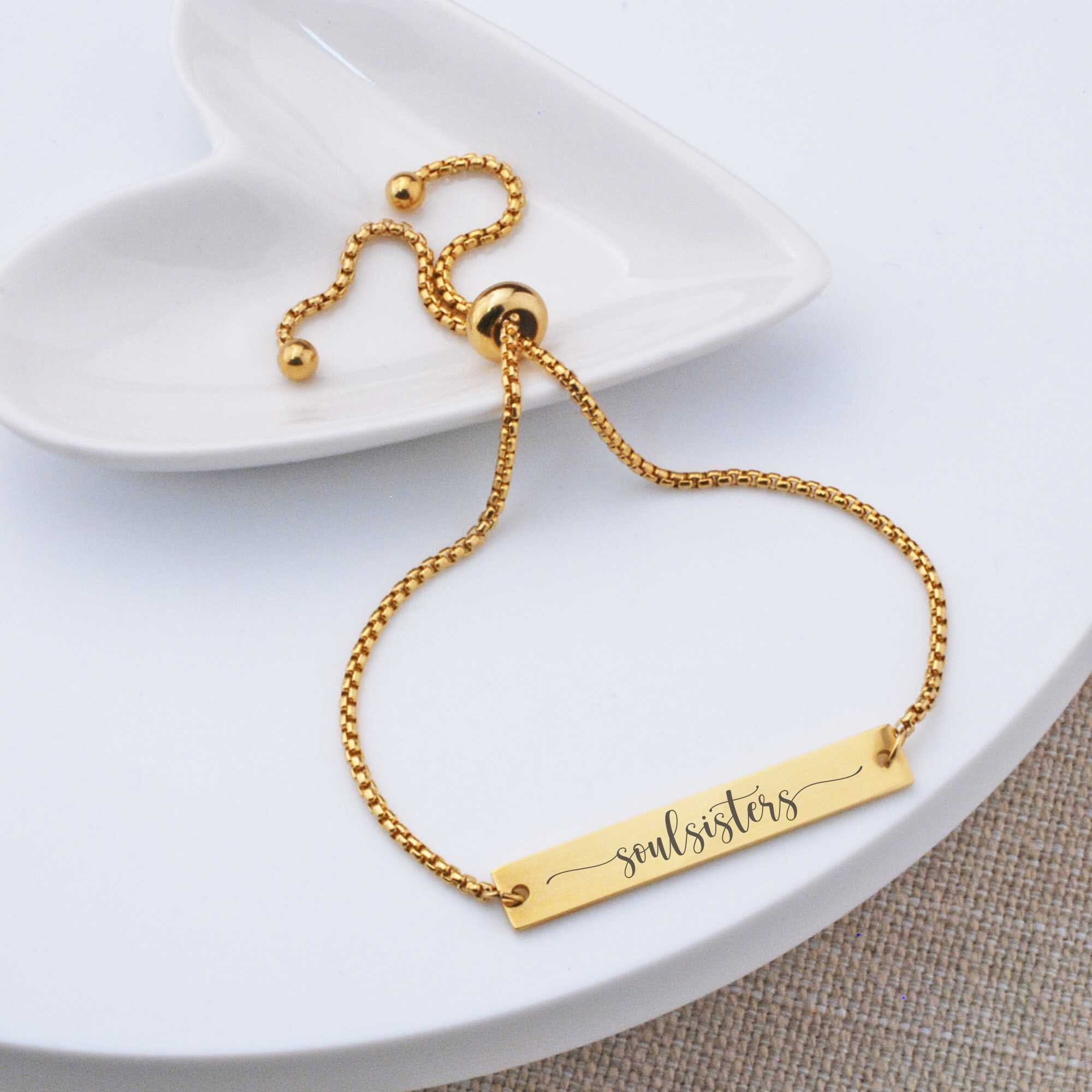 Soul Sister - Adjustable Bracelet Gift for Best Friend – Bracelet – Love, Georgie