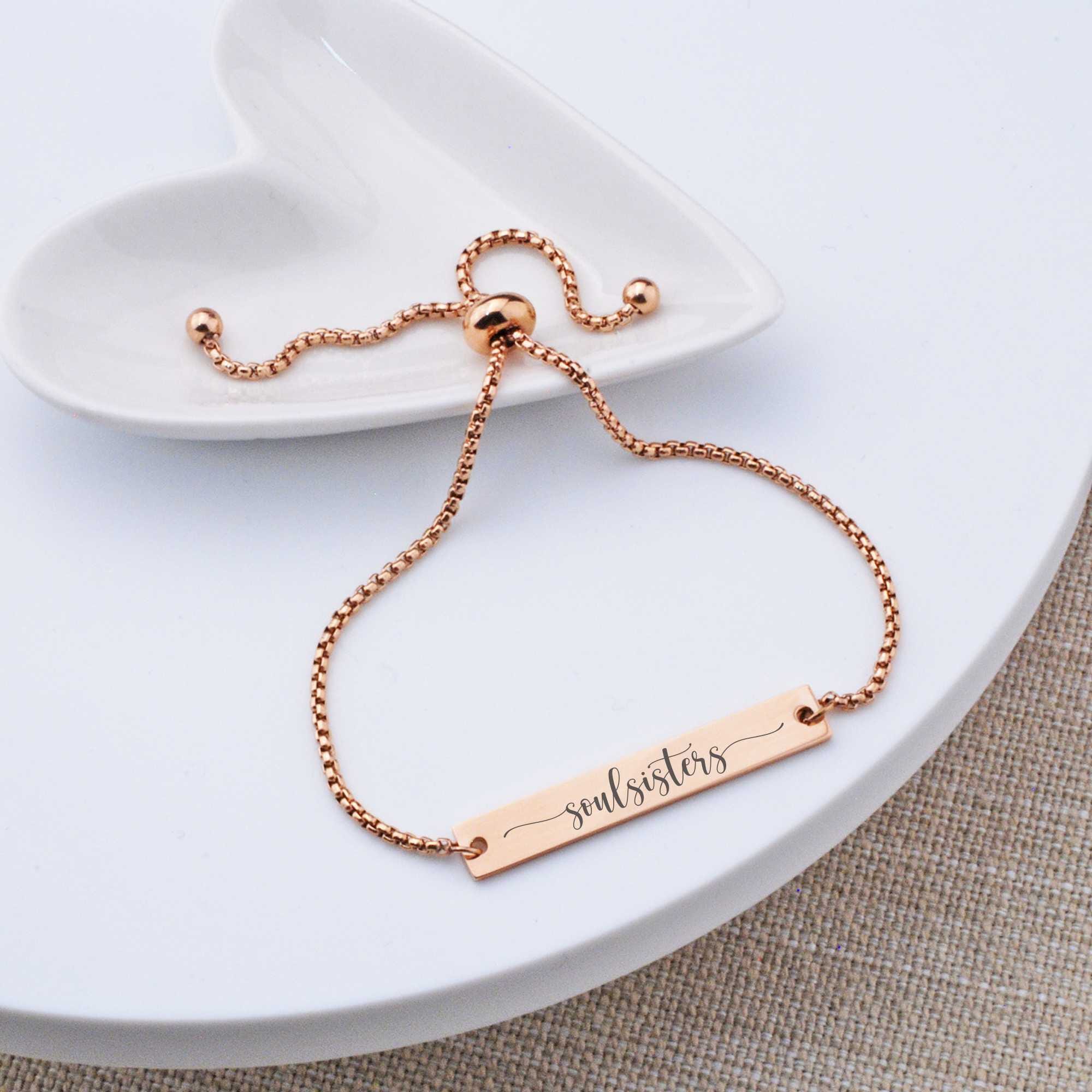 Soul Sister - Adjustable Bracelet Gift for Best Friend – Bracelet – Love, Georgie