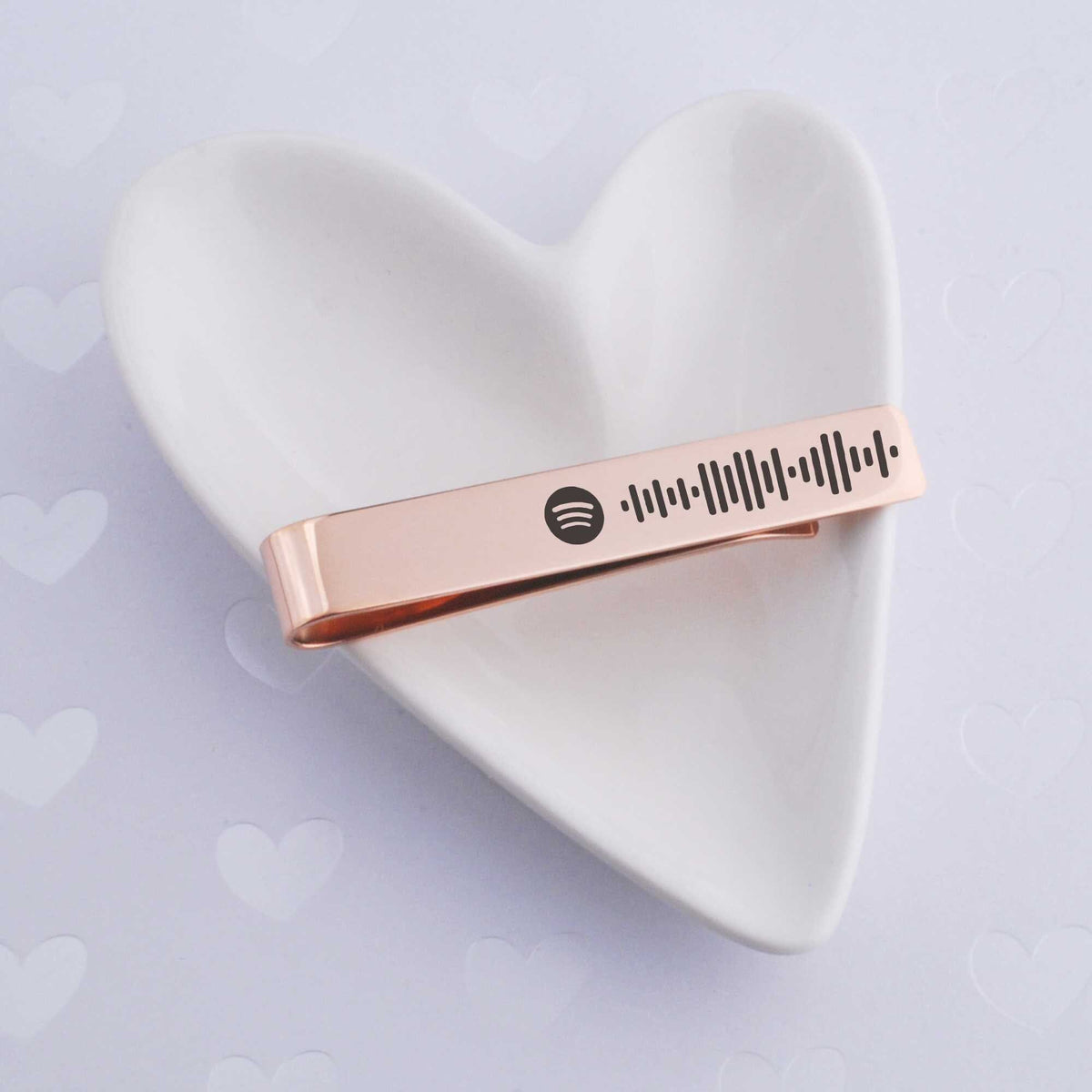 Spotify Code Tie Clip – Tie Clip – Love, Georgie