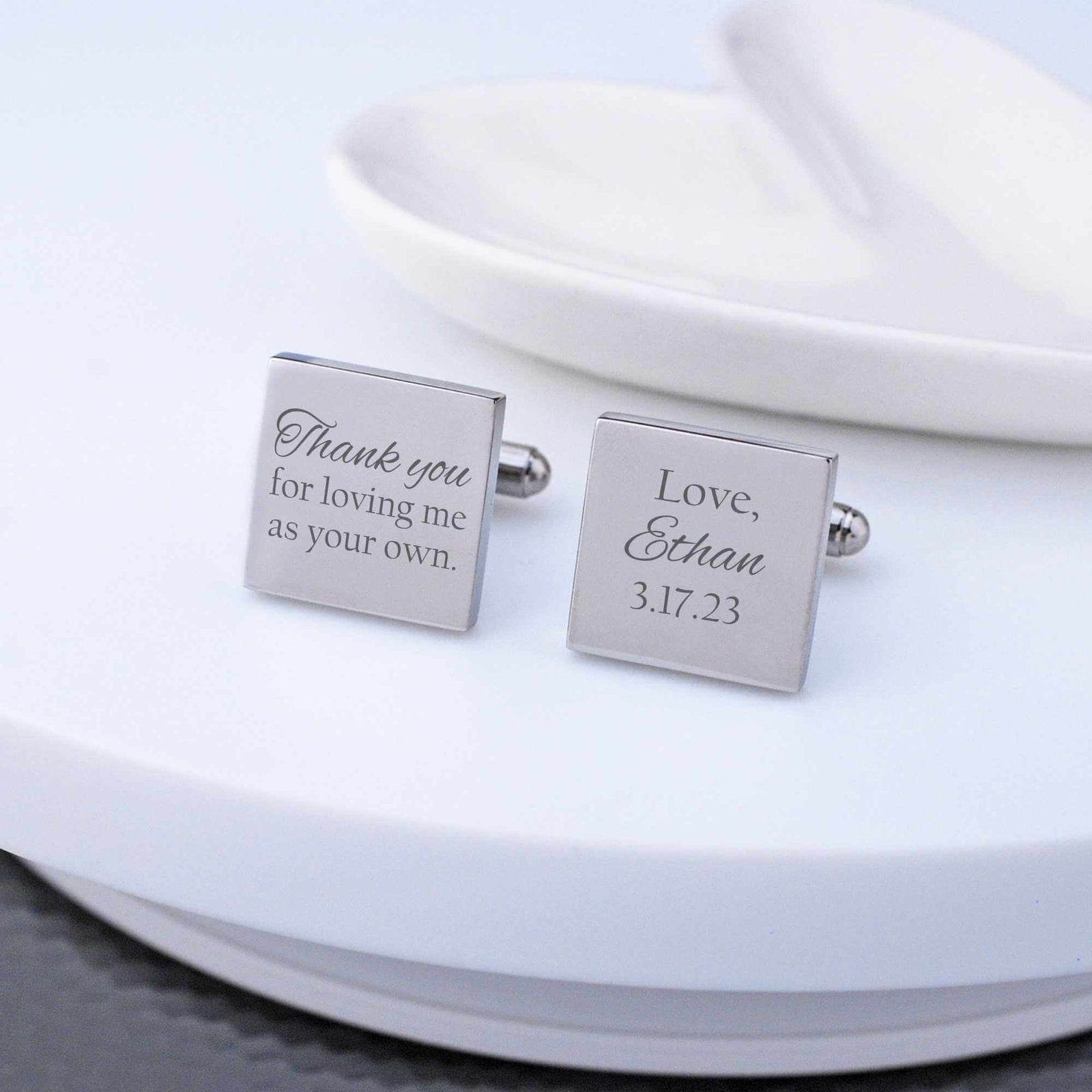 Loving Me As Your Own - Stepfather Cufflinks