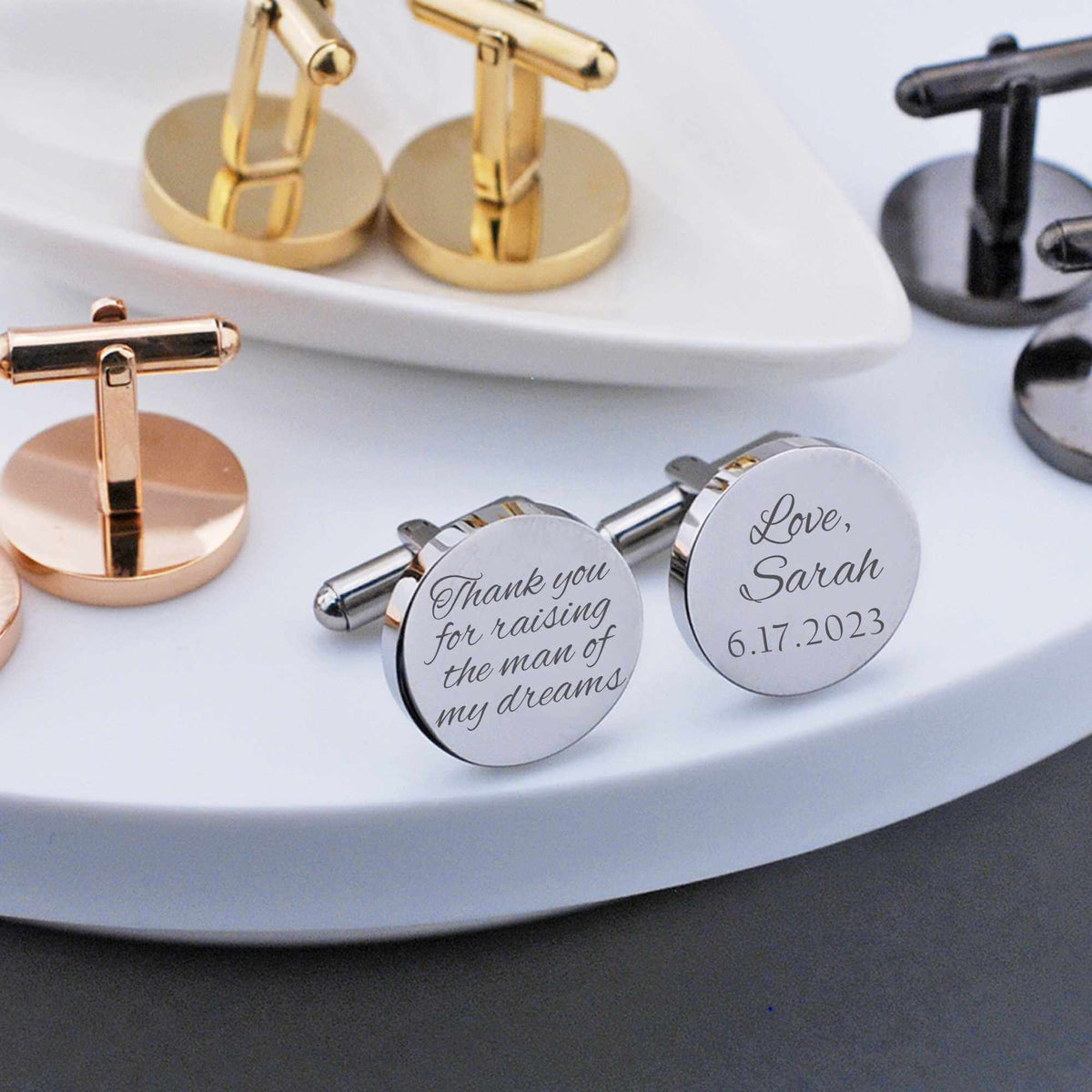 Man of My Dreams - Father of Groom Cufflinks