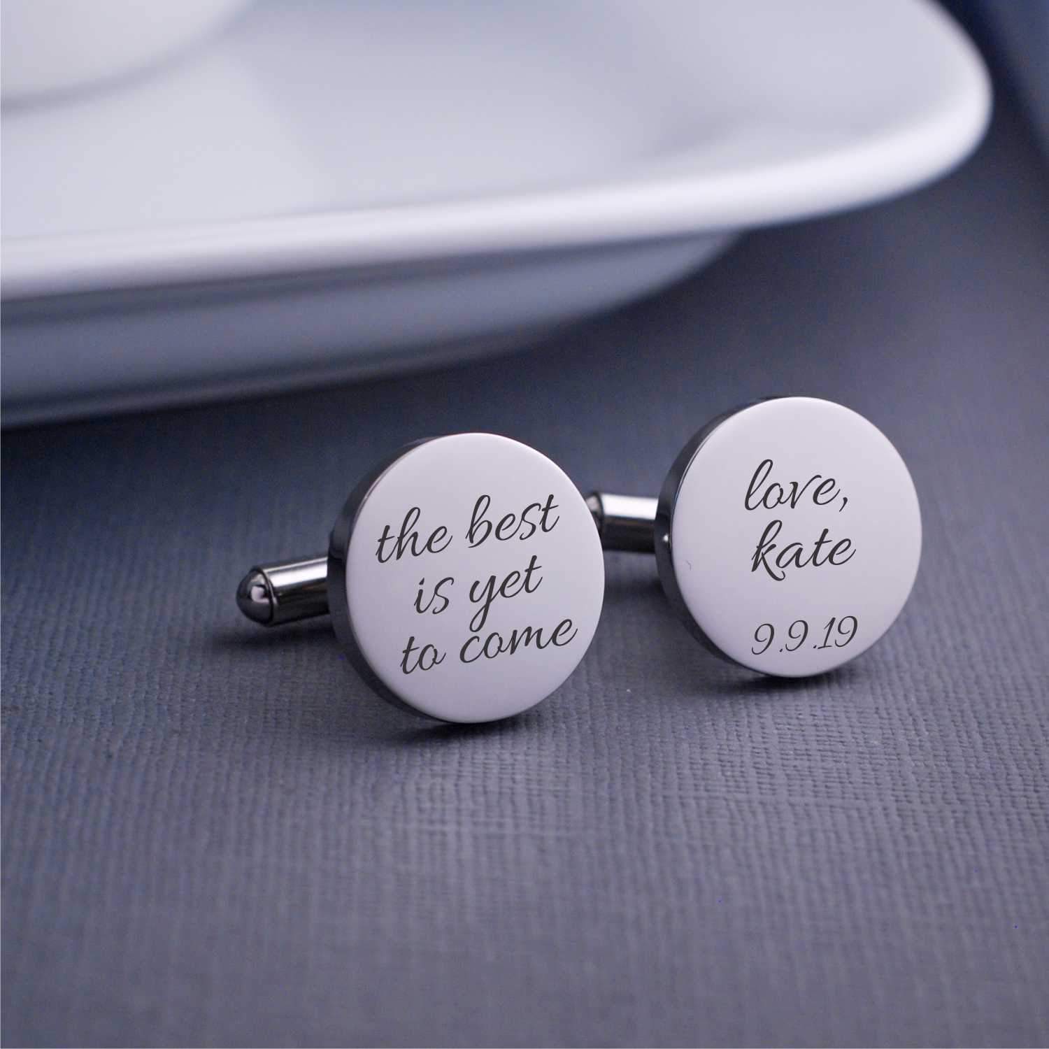 The Best is Yet to Come Cufflinks – Cuff Links – Love, Georgie